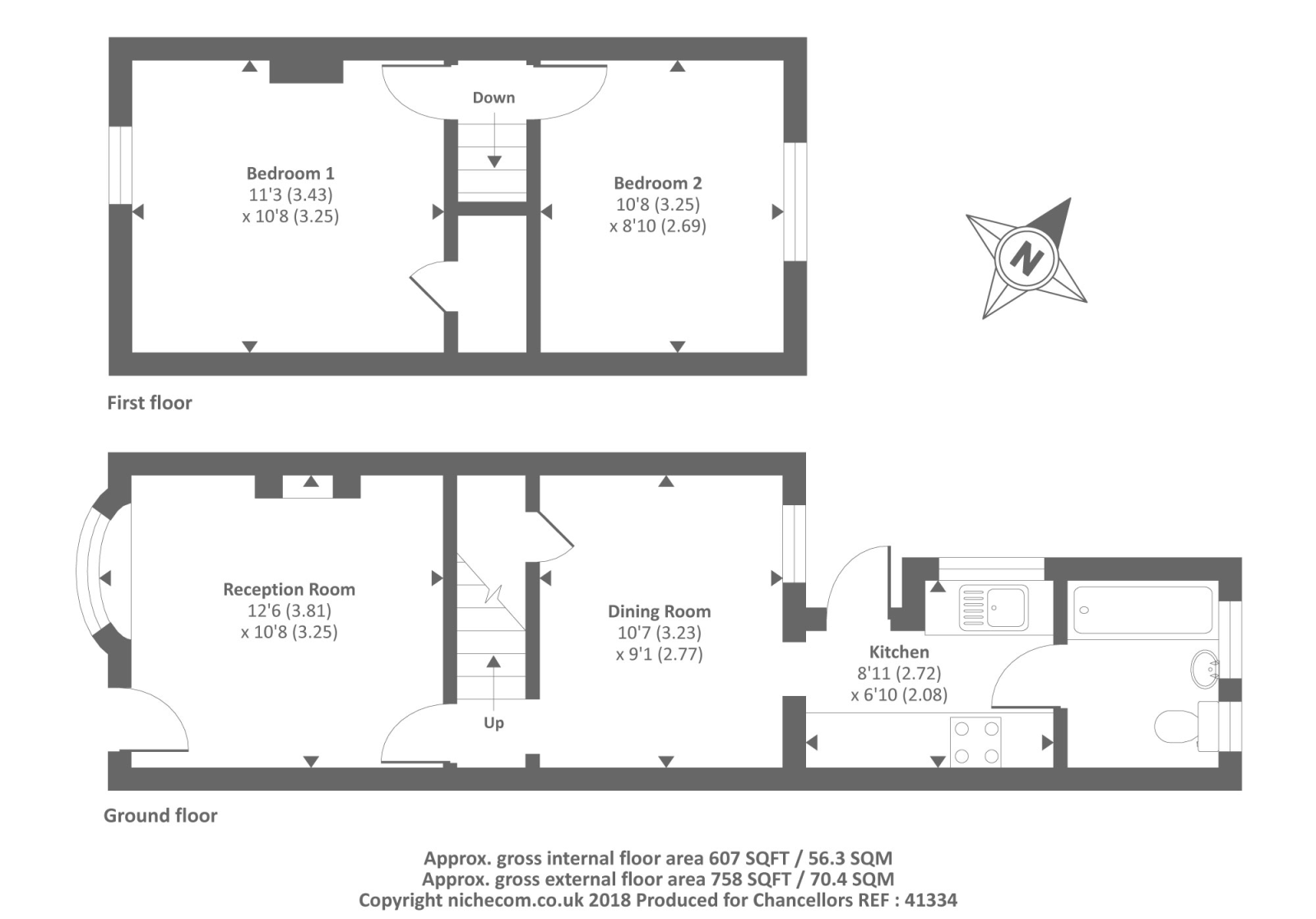 2 Bedrooms Terraced house to rent in Waterside, Chesham HP5