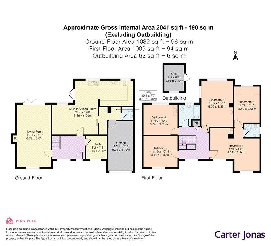 27, Pigeon House Lane, Witney floorplan
