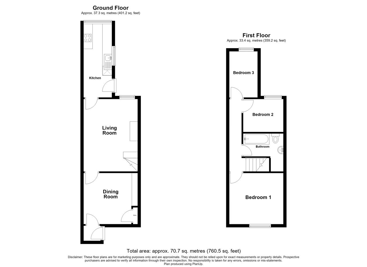 14, Milton Street, Ilkeston floorplan