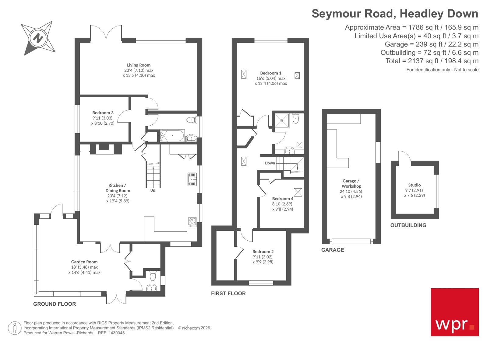78, Seymour Road, Headley Down floorplan