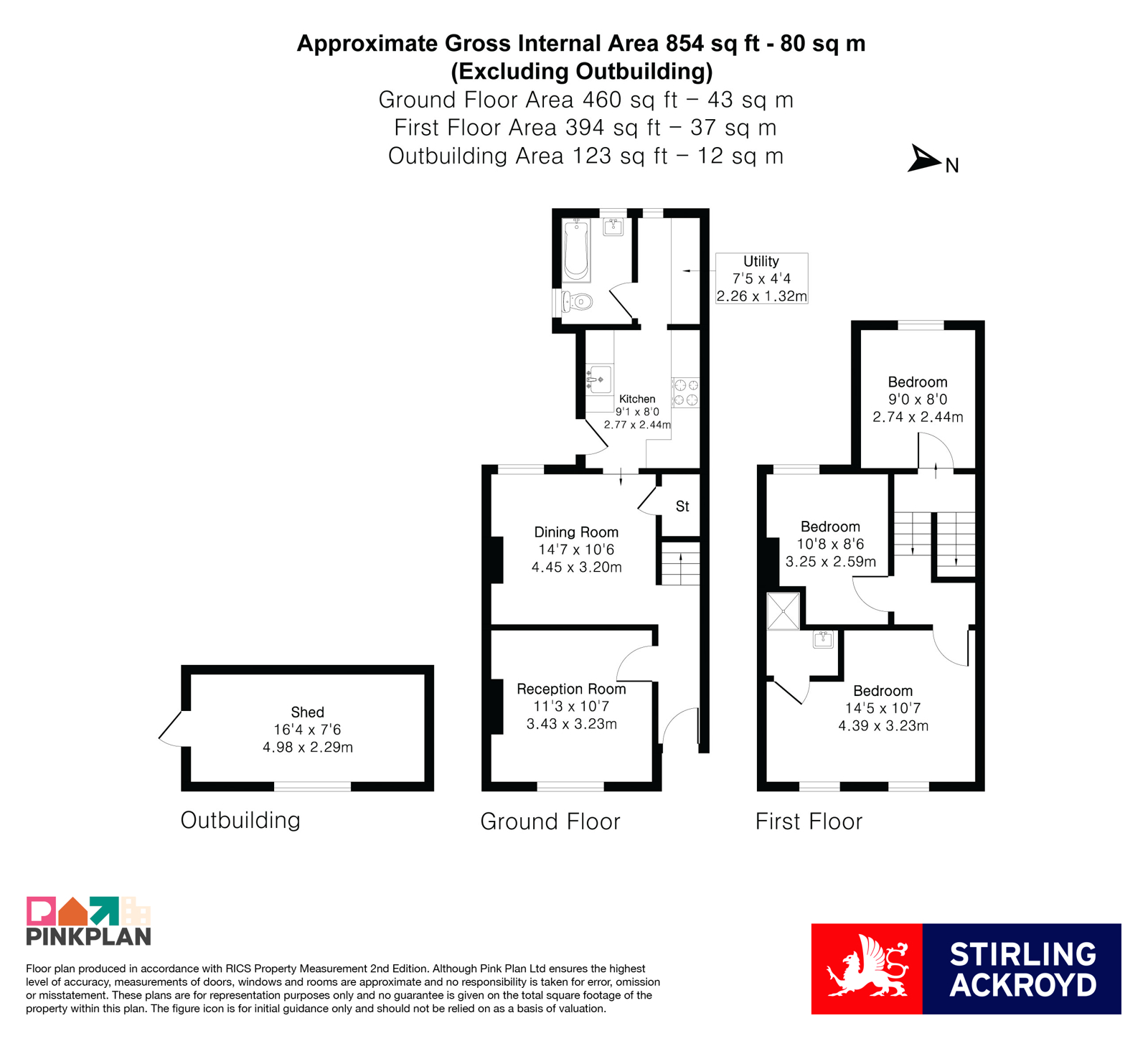 Chattern Hill, Surrey floorplan