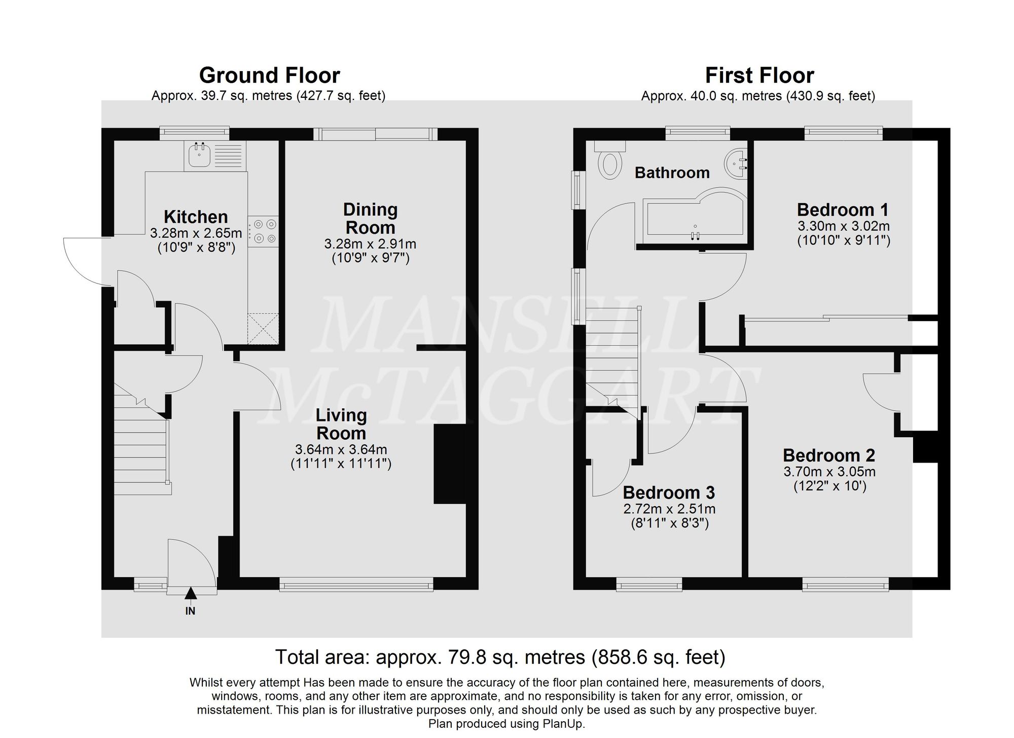 45 Hackenden Close, East Grinstead floorplan