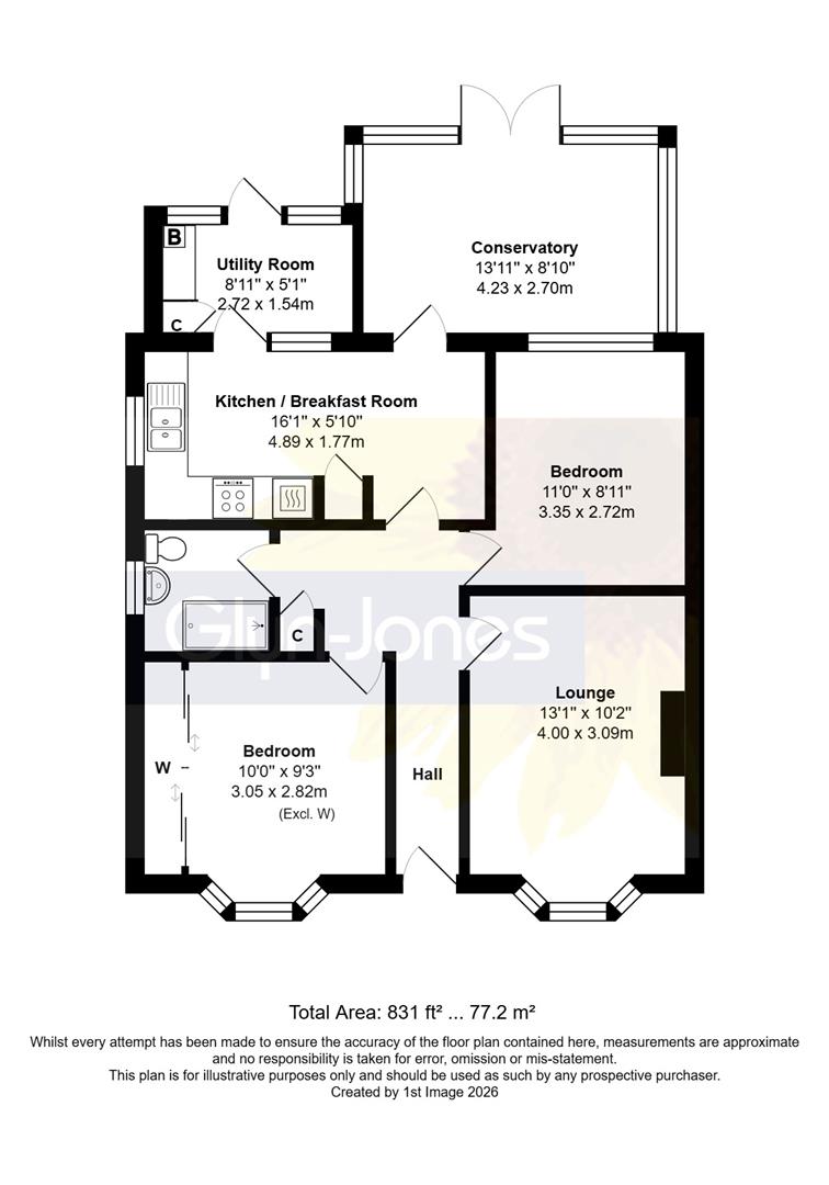 21, Grand Avenue, Littlehampton floorplan