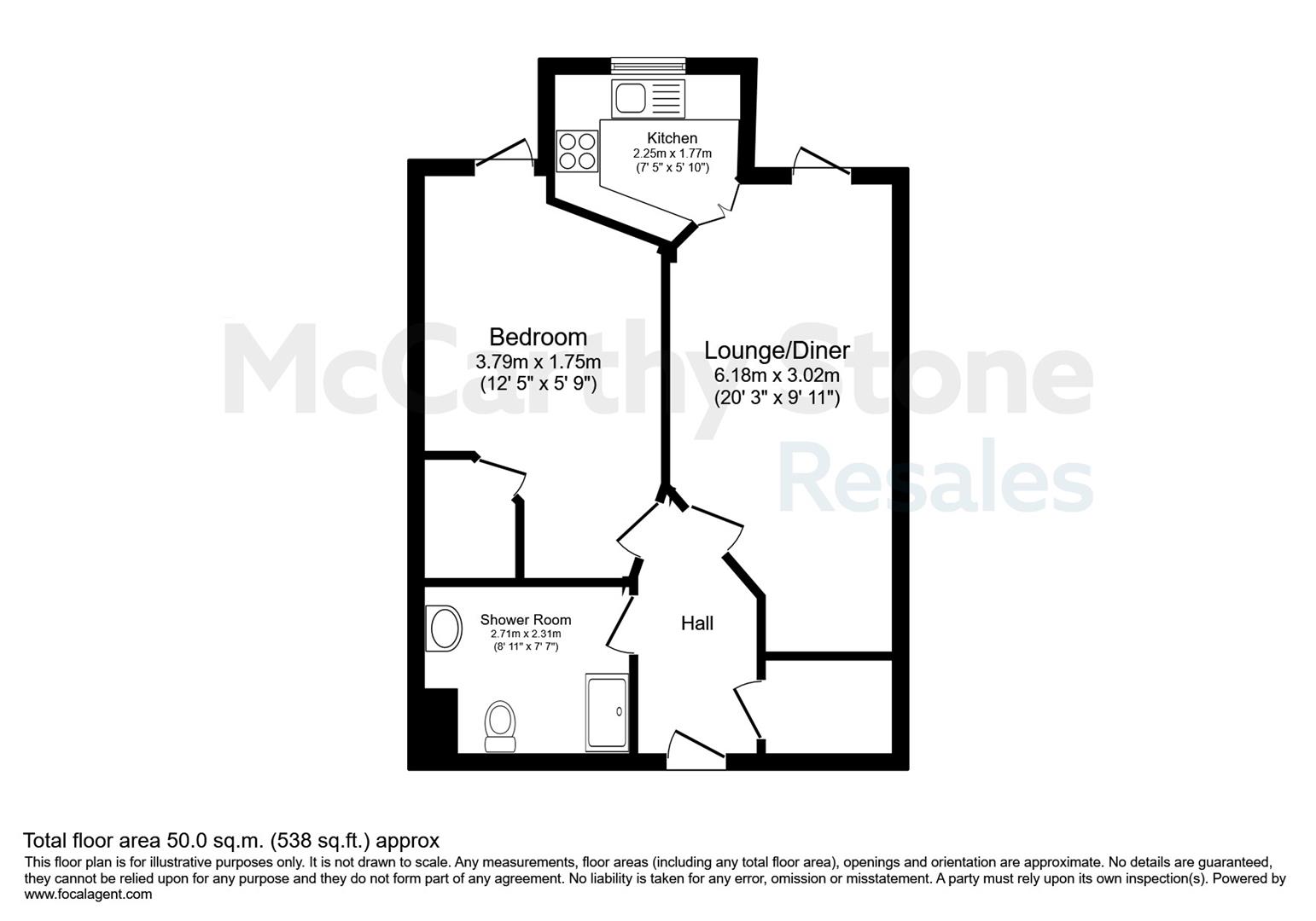 261 Darkes Lane, Potters Bar floorplan