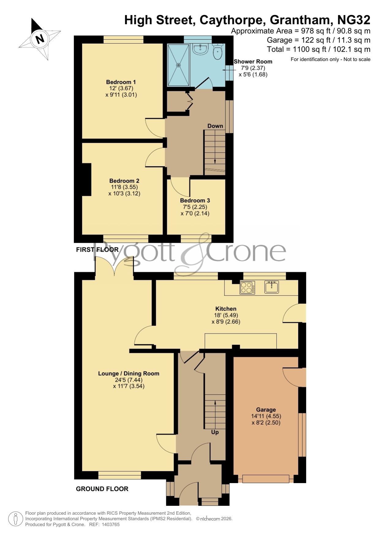 6, High Street, Grantham floorplan
