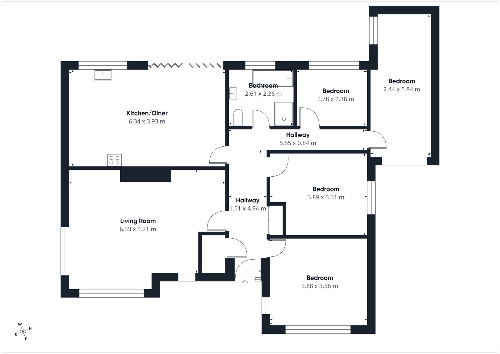 17, Park Road, Coleford floorplan
