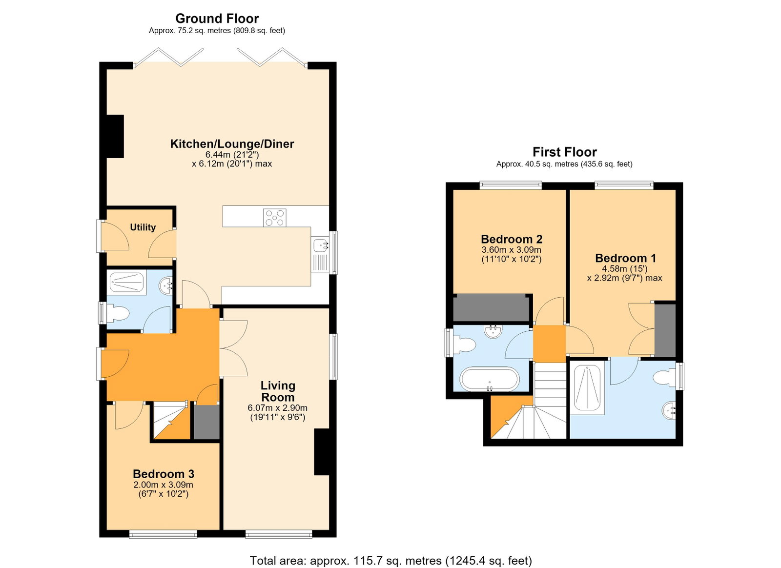 39a, Hengoed Avenue, Hengoed floorplan