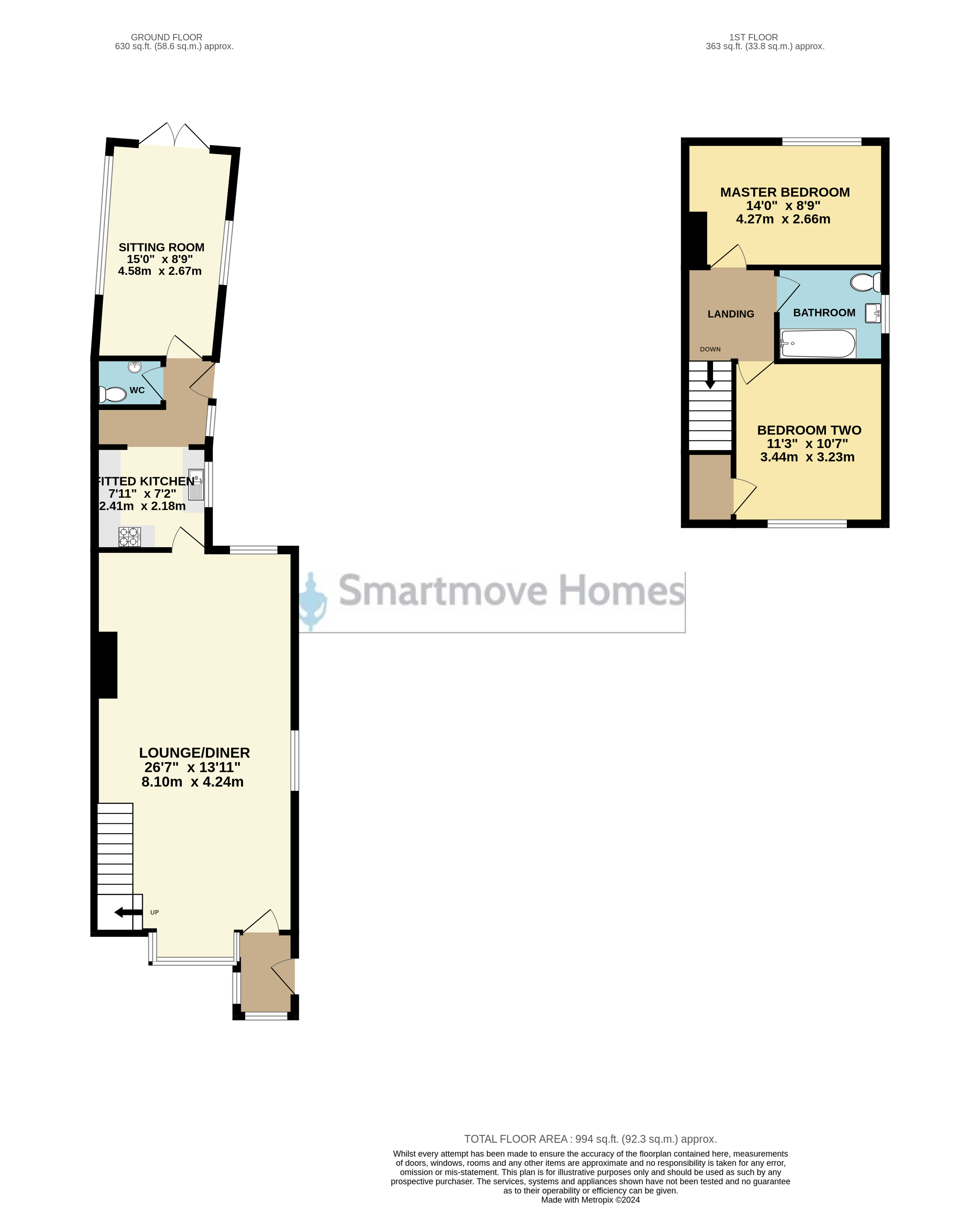 23, Eastfield Road, Ripley floorplan
