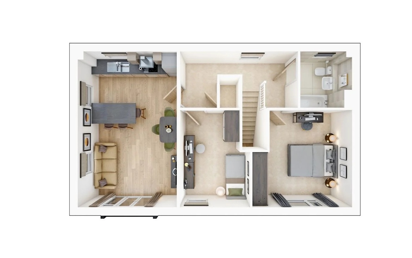 Plot 132, Centurion Rise, The Gilldale, Crewkerne floorplan
