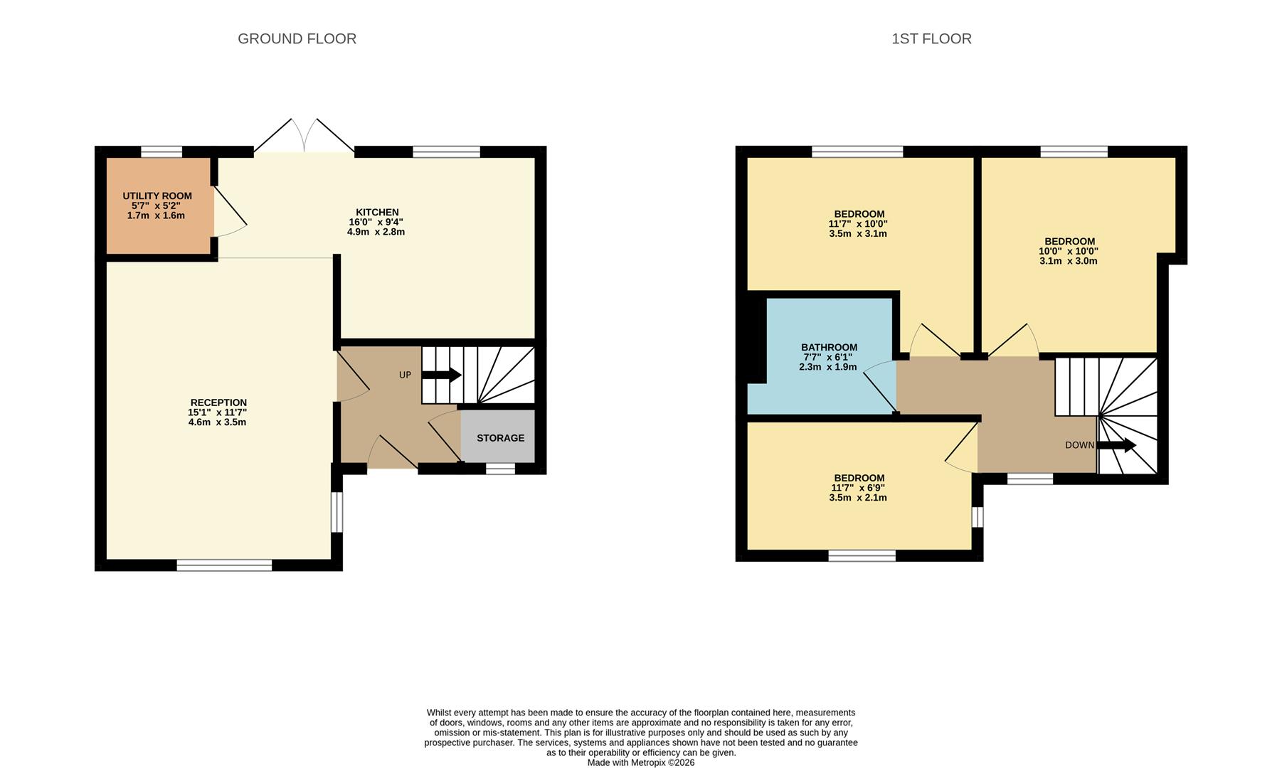 64, Wellingborough Road, Broughton floorplan