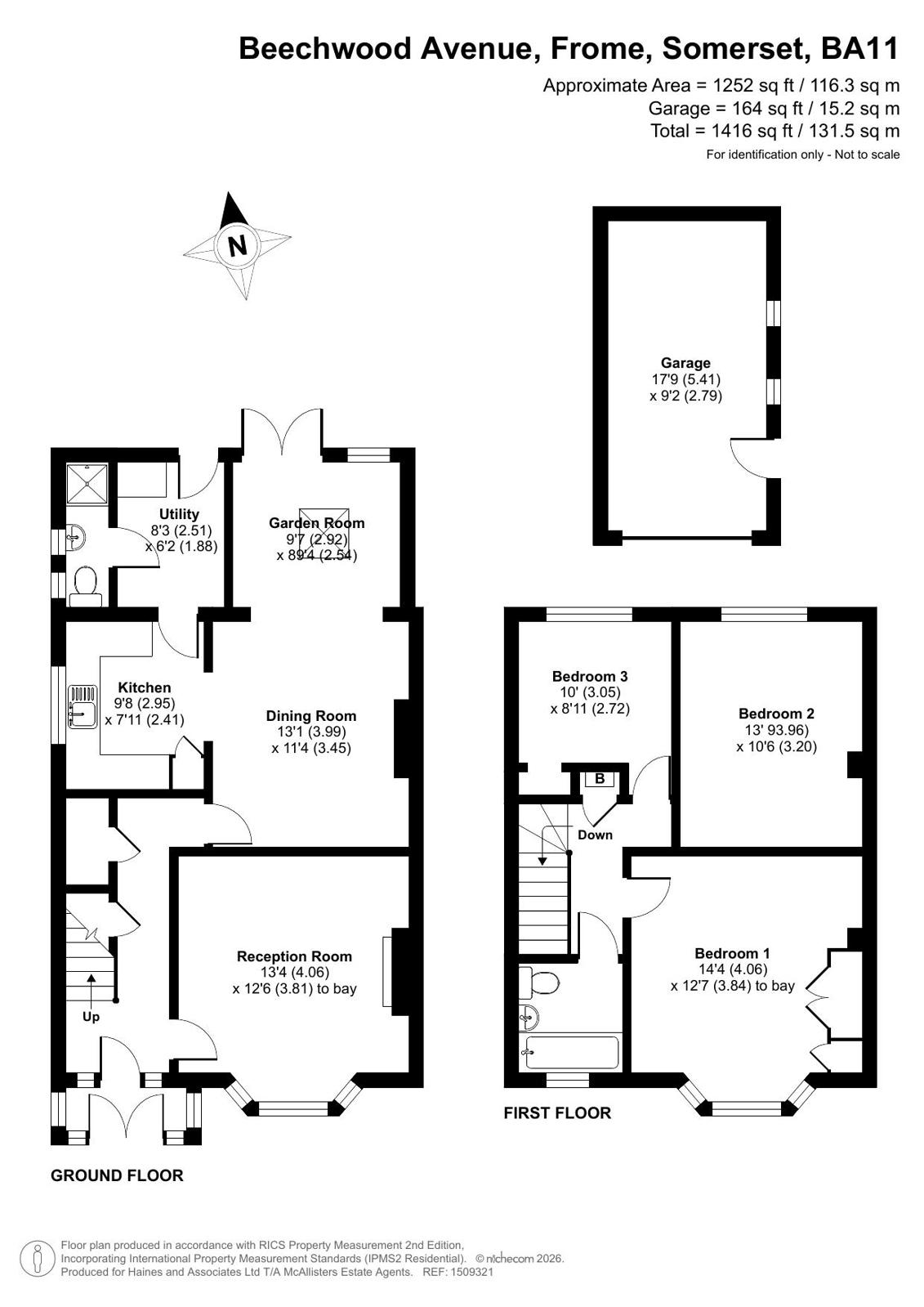 64, Beechwood Avenue, Somerset floorplan