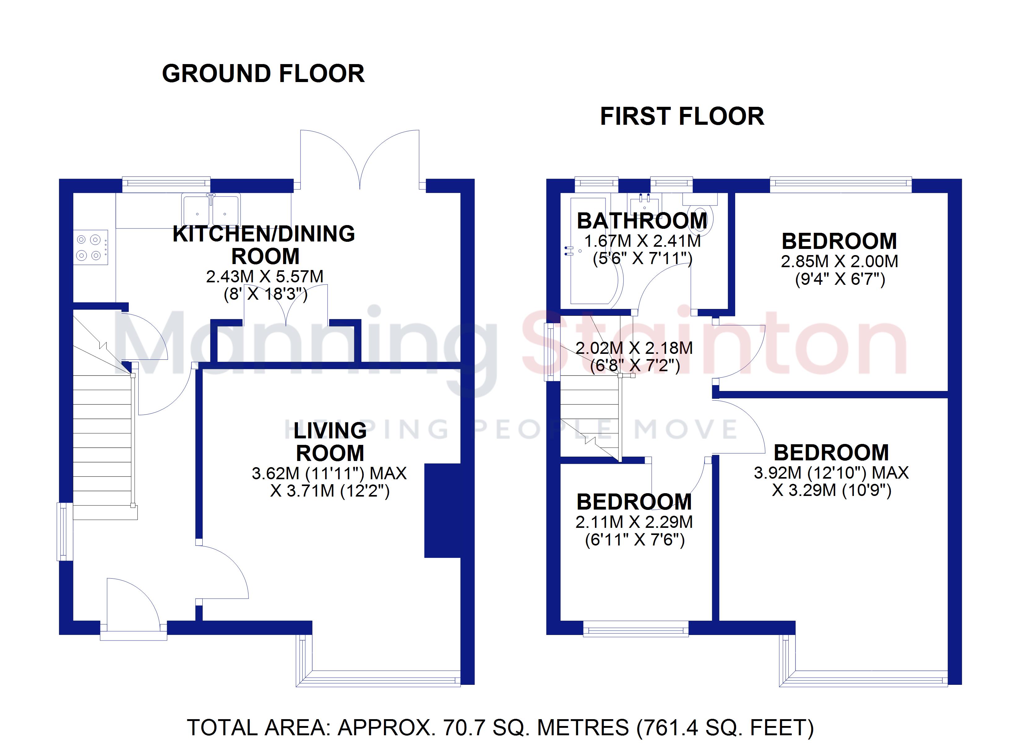 35, Carr Hill Road, Pudsey floorplan