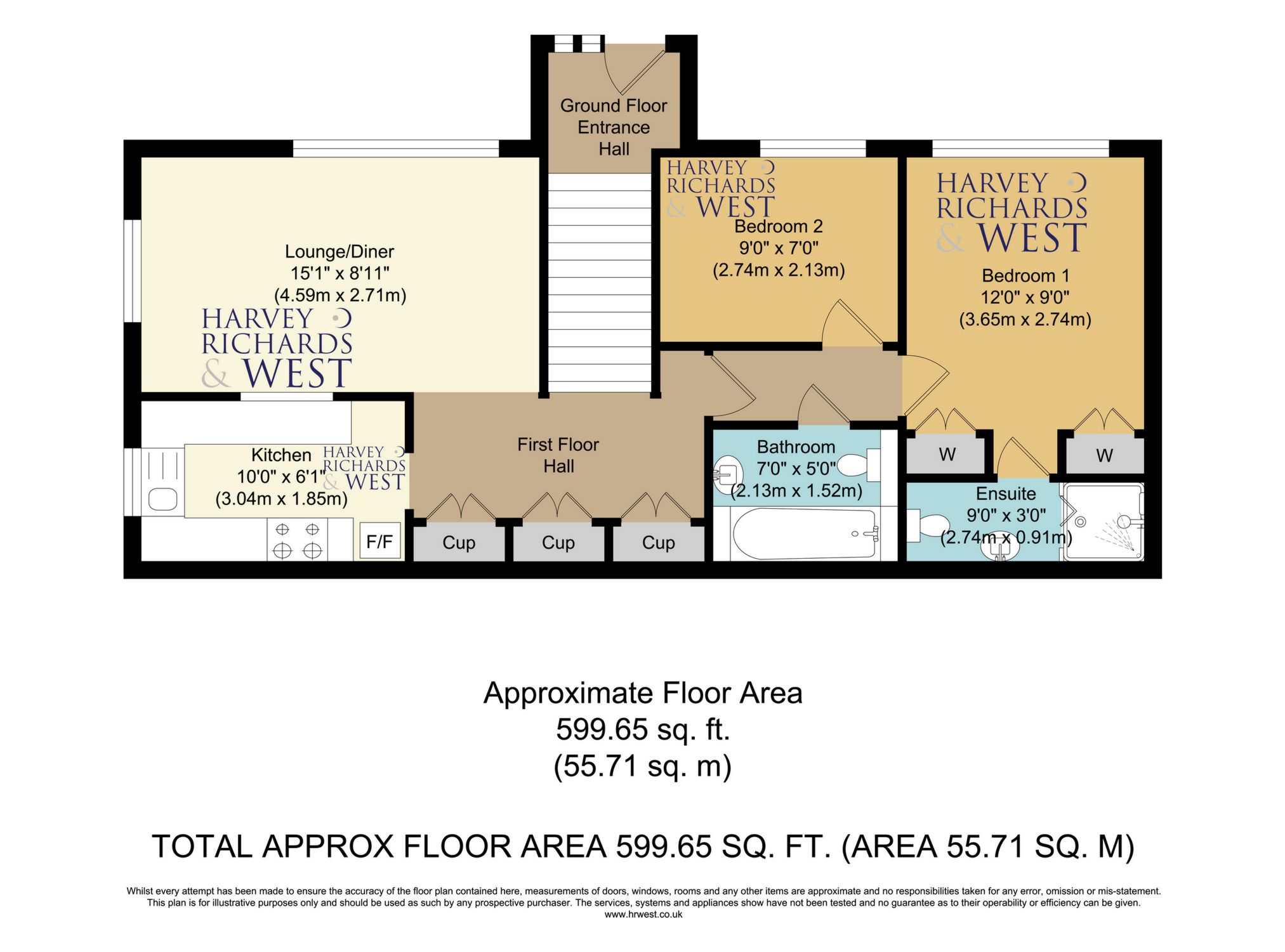 Whitbourne Court, Whitstable CT5, 2 bedroom flat for sale 64956070