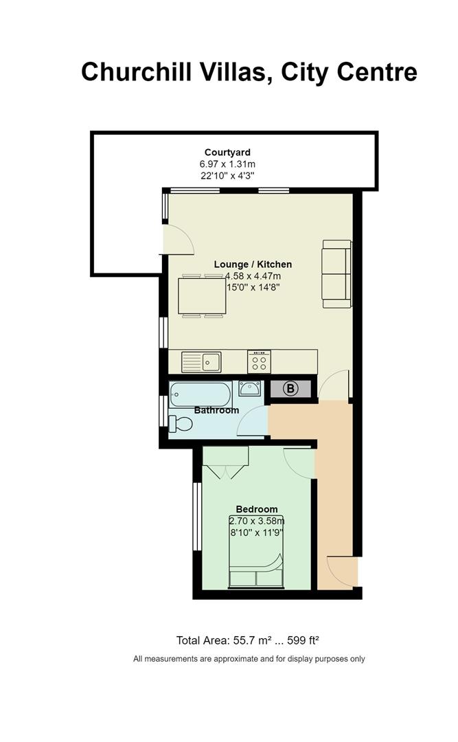 Churchill Way, Cardiff floorplan