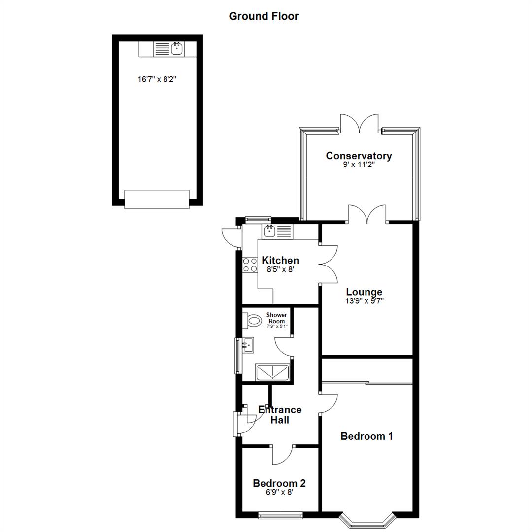 29, Hawks Way, Ashford floorplan