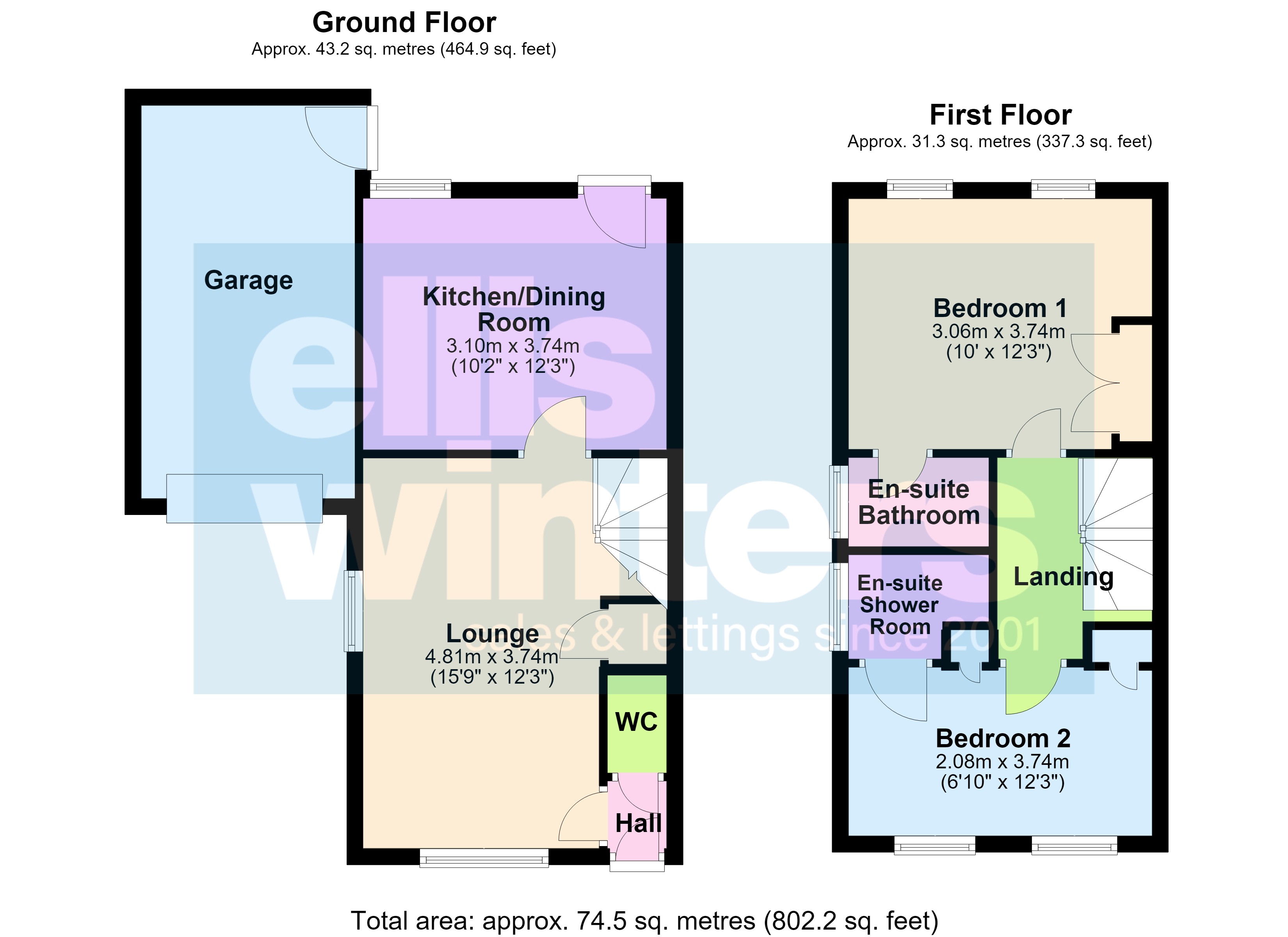 3, Riverdown, March floorplan