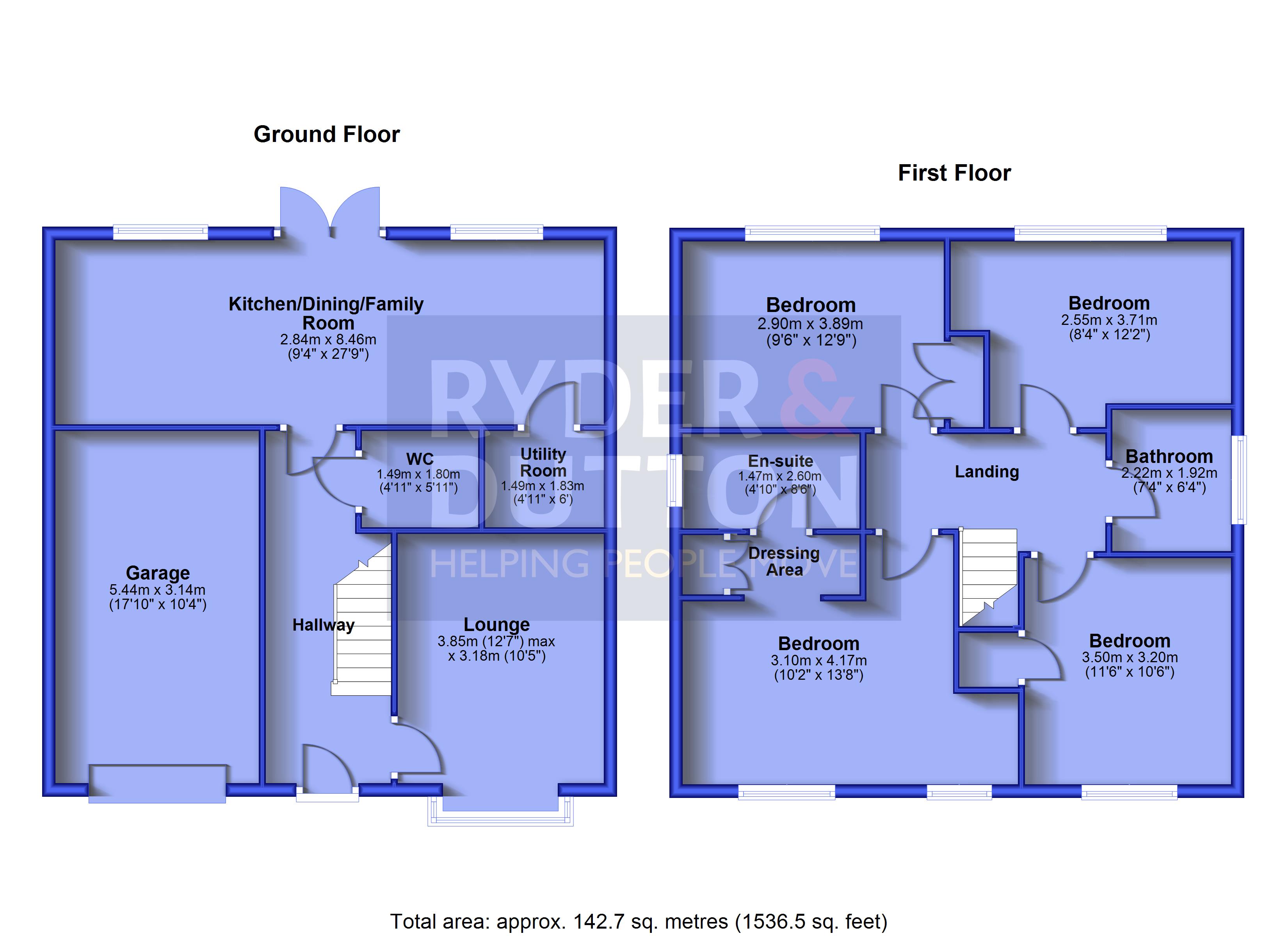 1, Deer Hill Drive, Oldham floorplan