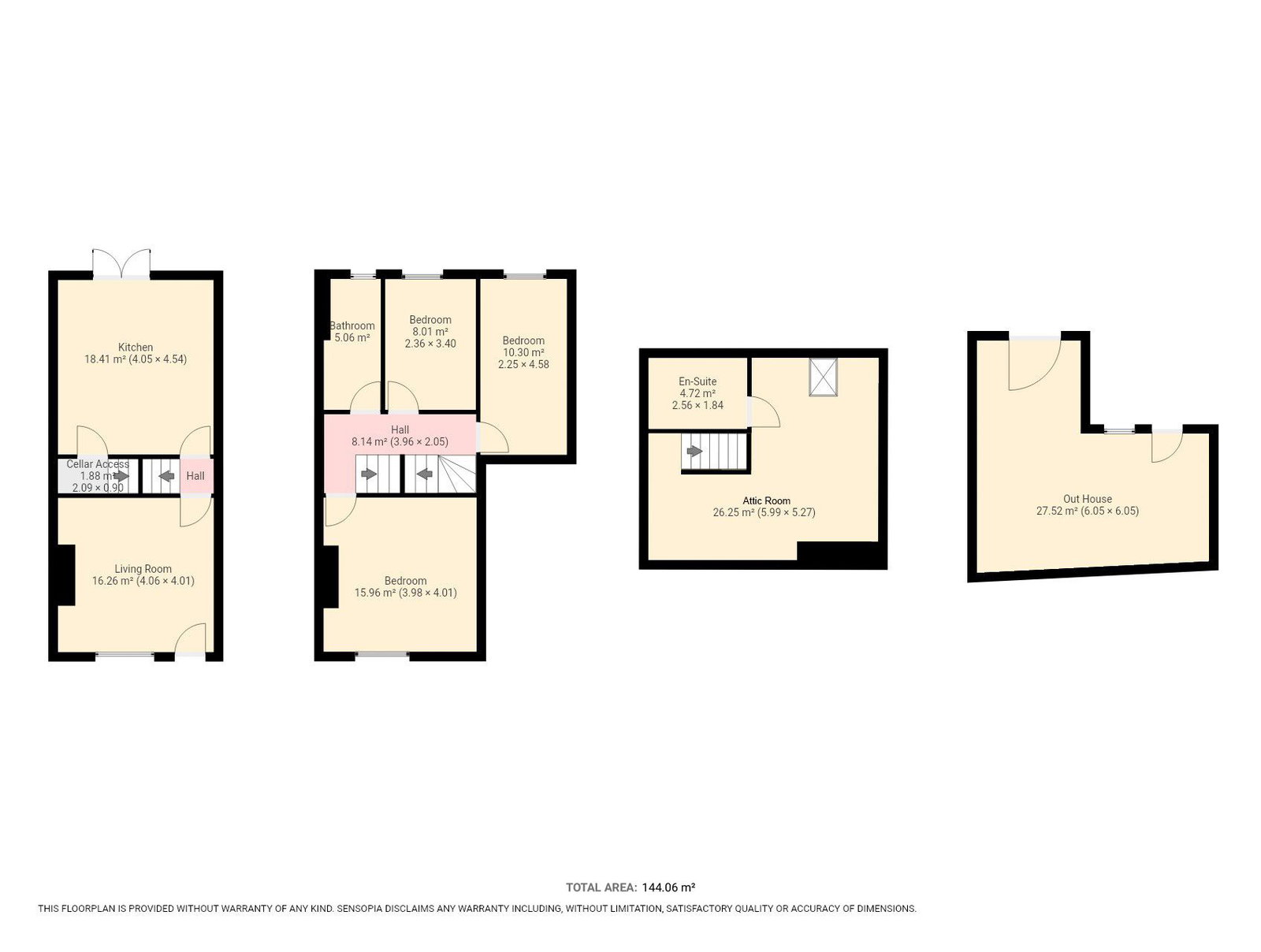 15, Clarkson Street, Barnsley floorplan