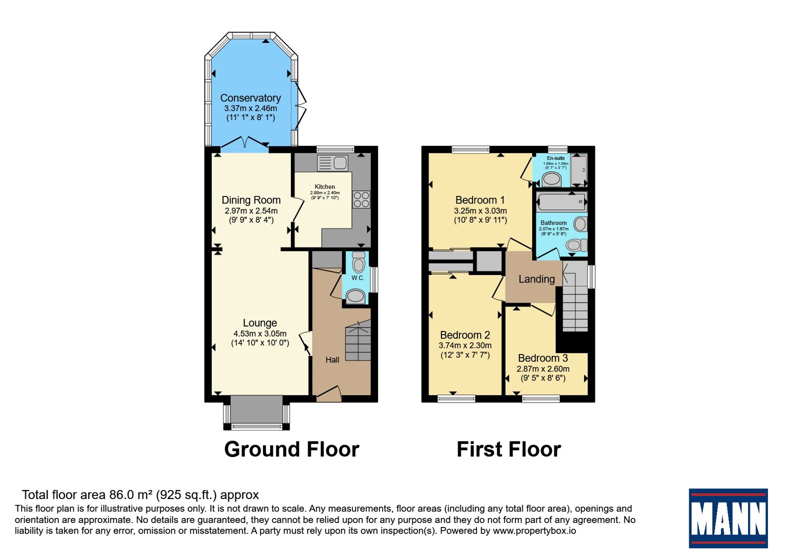 19, Harrow Way, Maidstone floorplan
