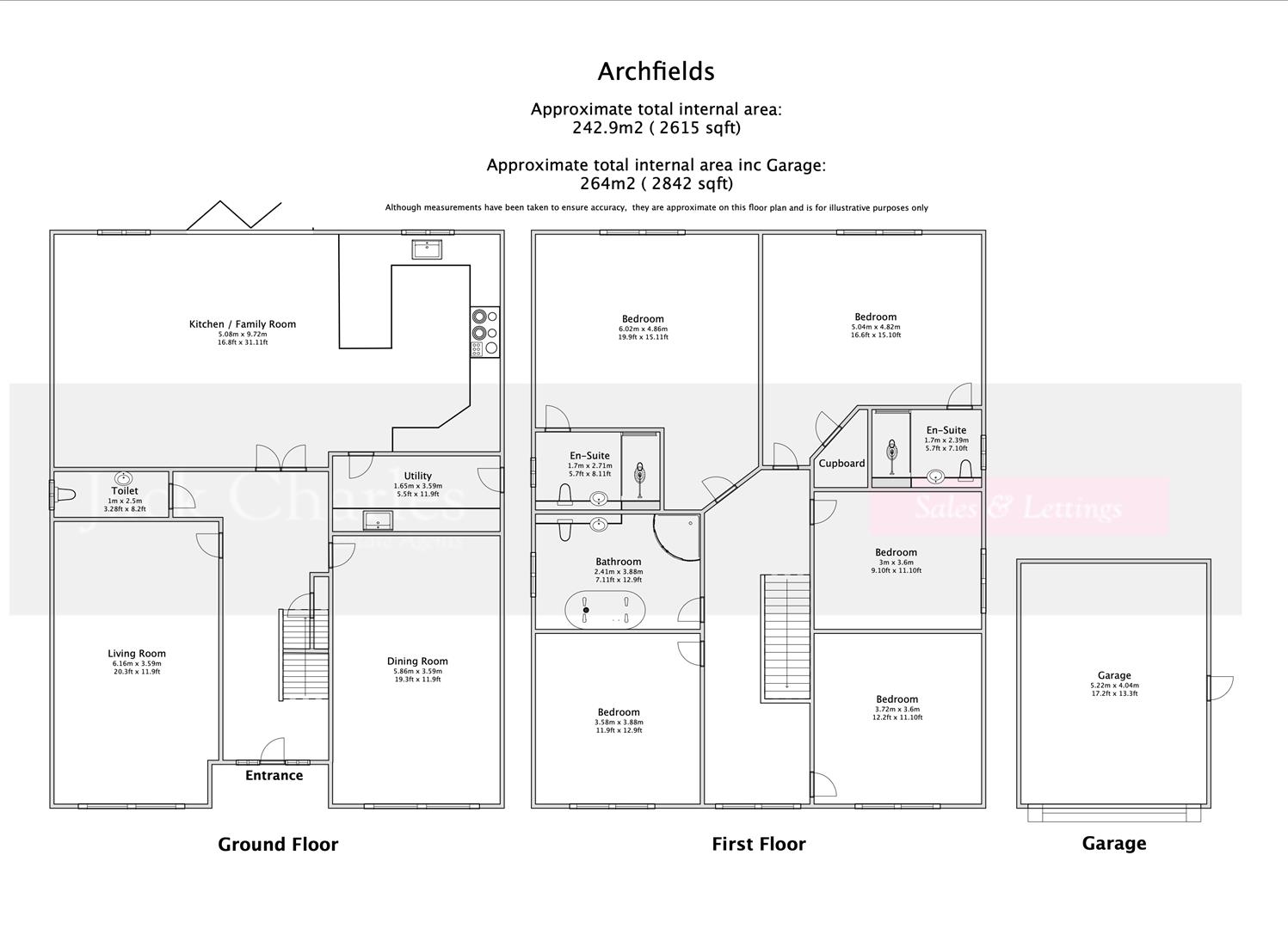Archfields, Knockholt Road, Sevenoaks floorplan
