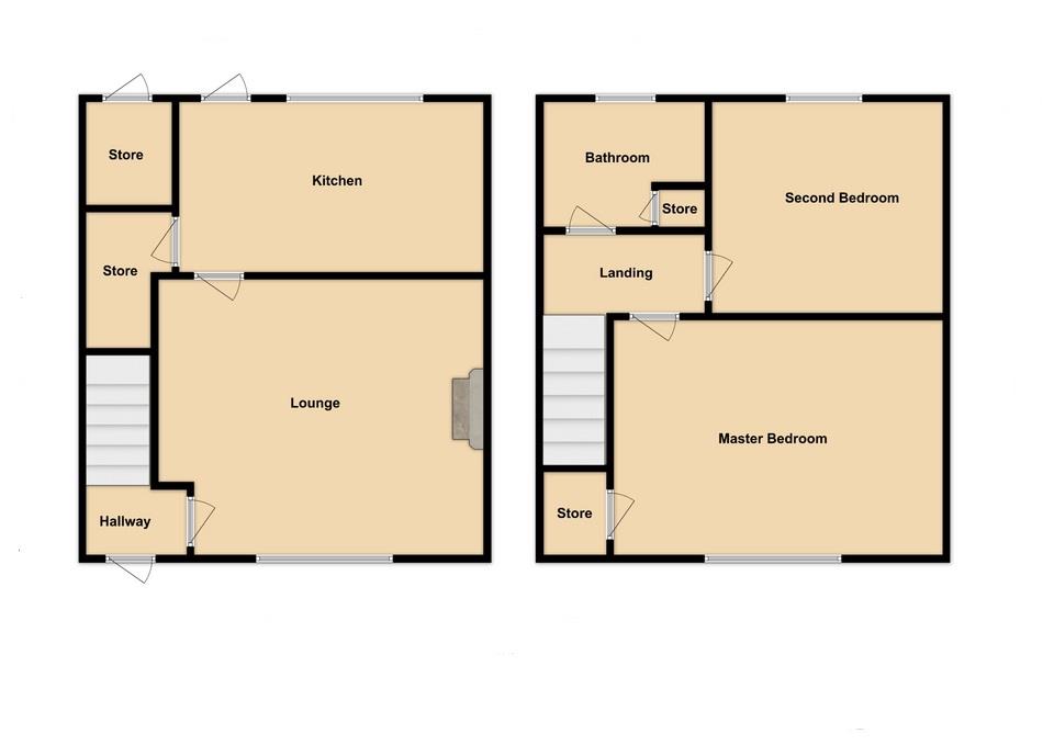 Manor Way, Peterlee floorplan