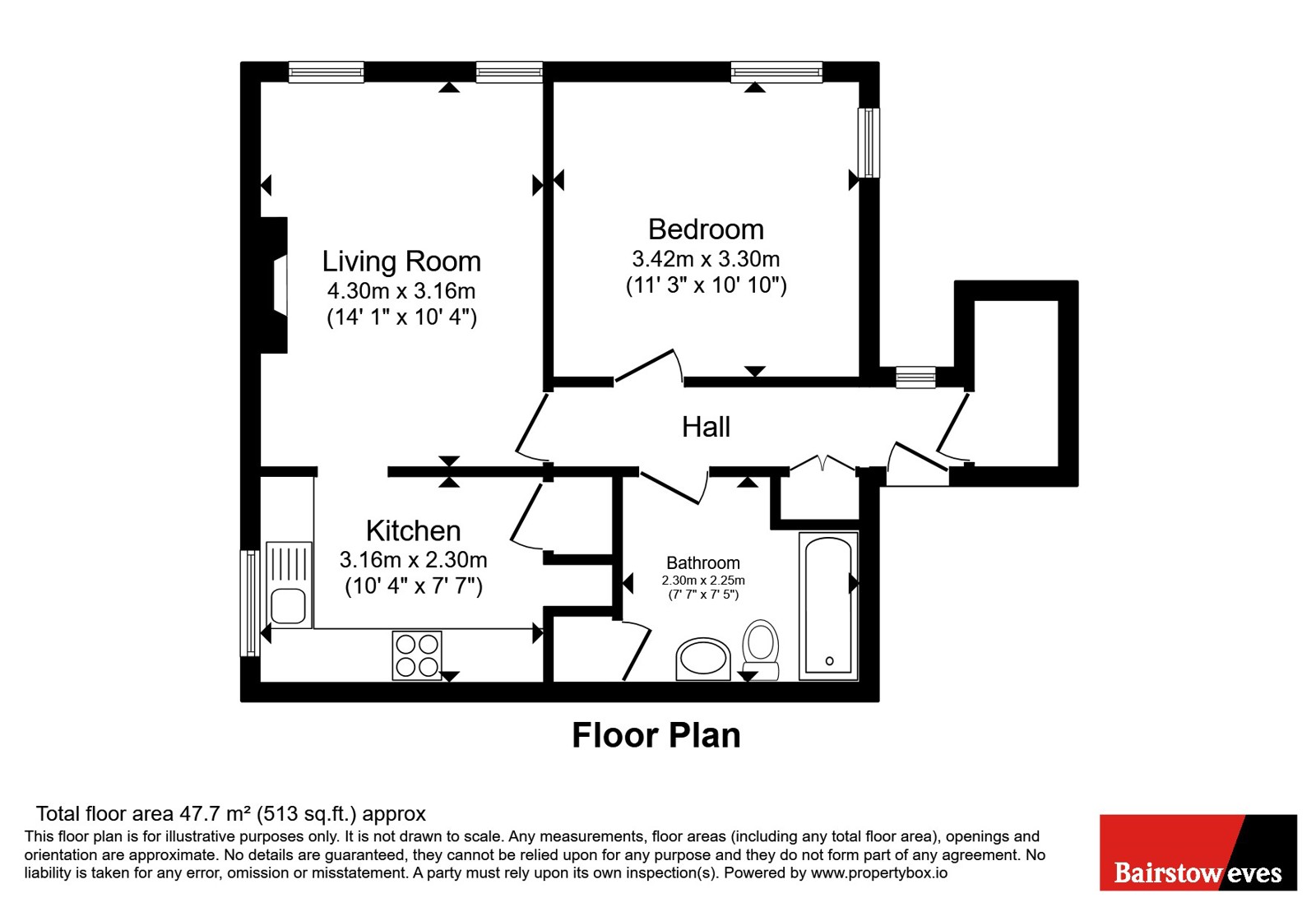 54, Lanthwaite Close, Nottinghamshire floorplan