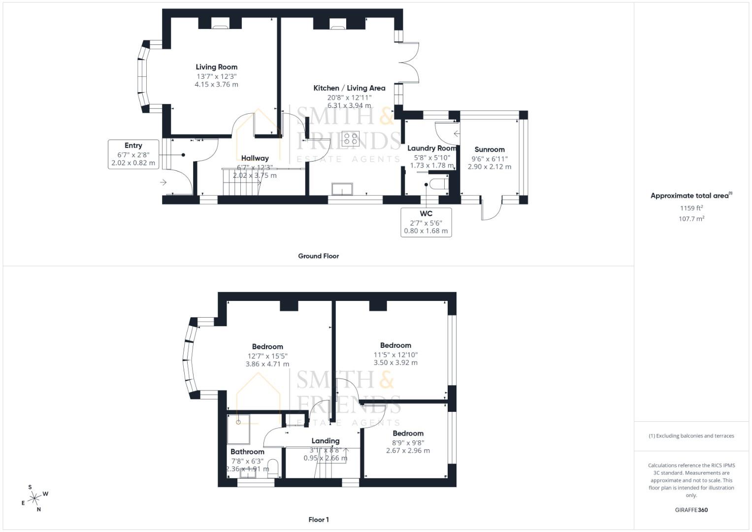 16, White House Road, Stockton-On-Tees floorplan