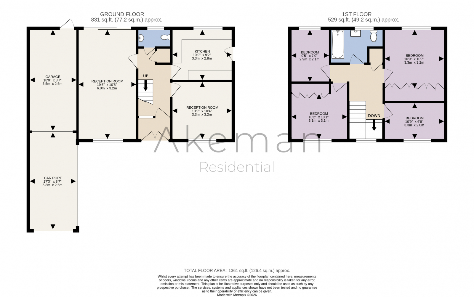 Lochnivar, 30 Grove Road, Tring floorplan