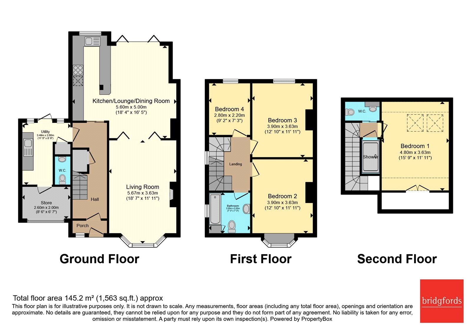4, Redland Crescent, Manchester floorplan