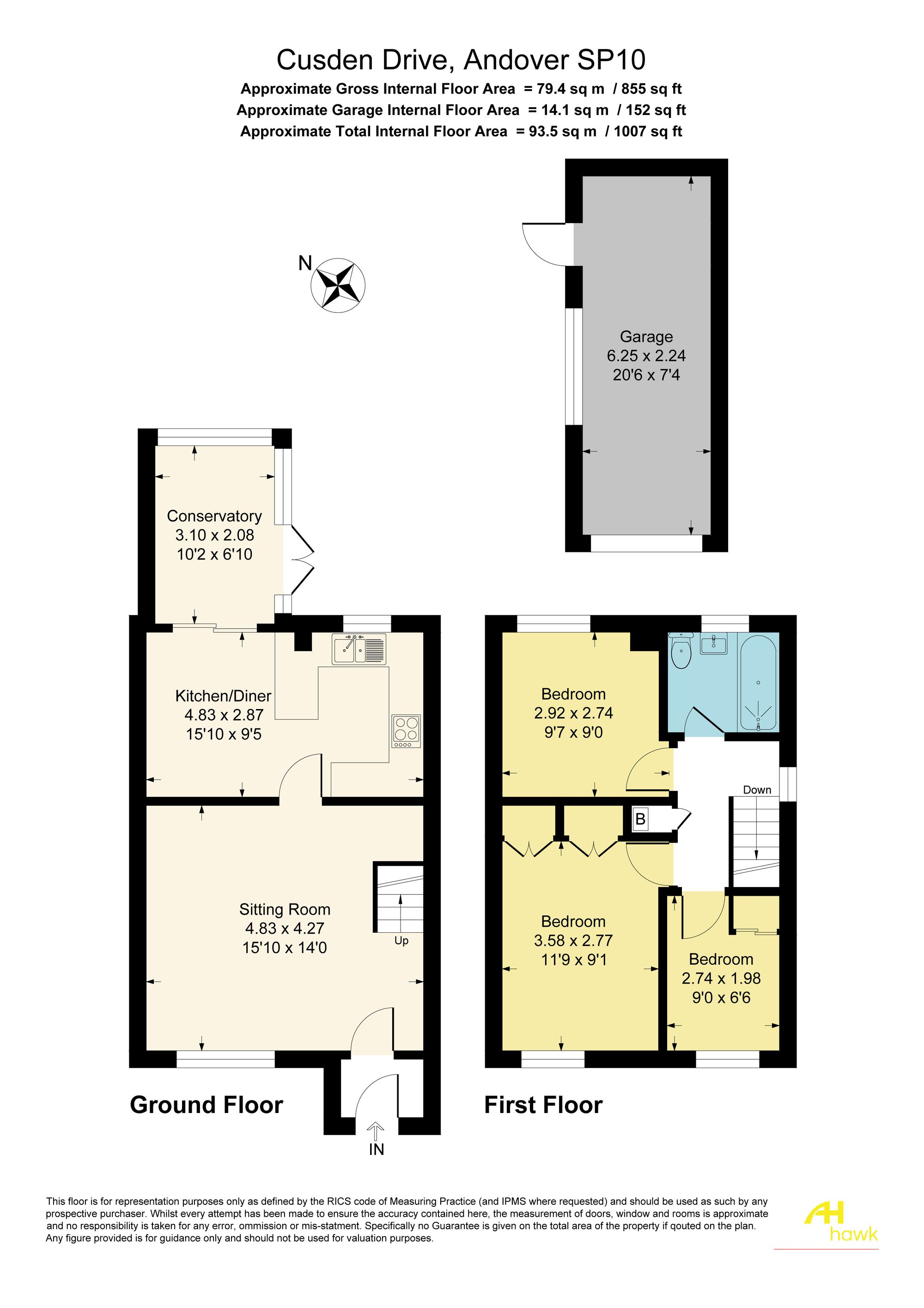 31 Cusden Drive, Andover floorplan