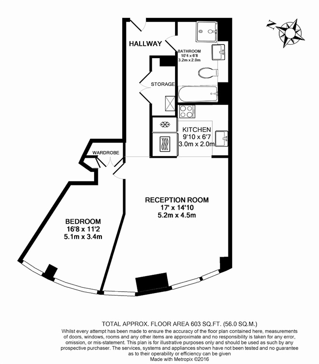 1 Bedrooms Flat to rent in City Road, London EC1V