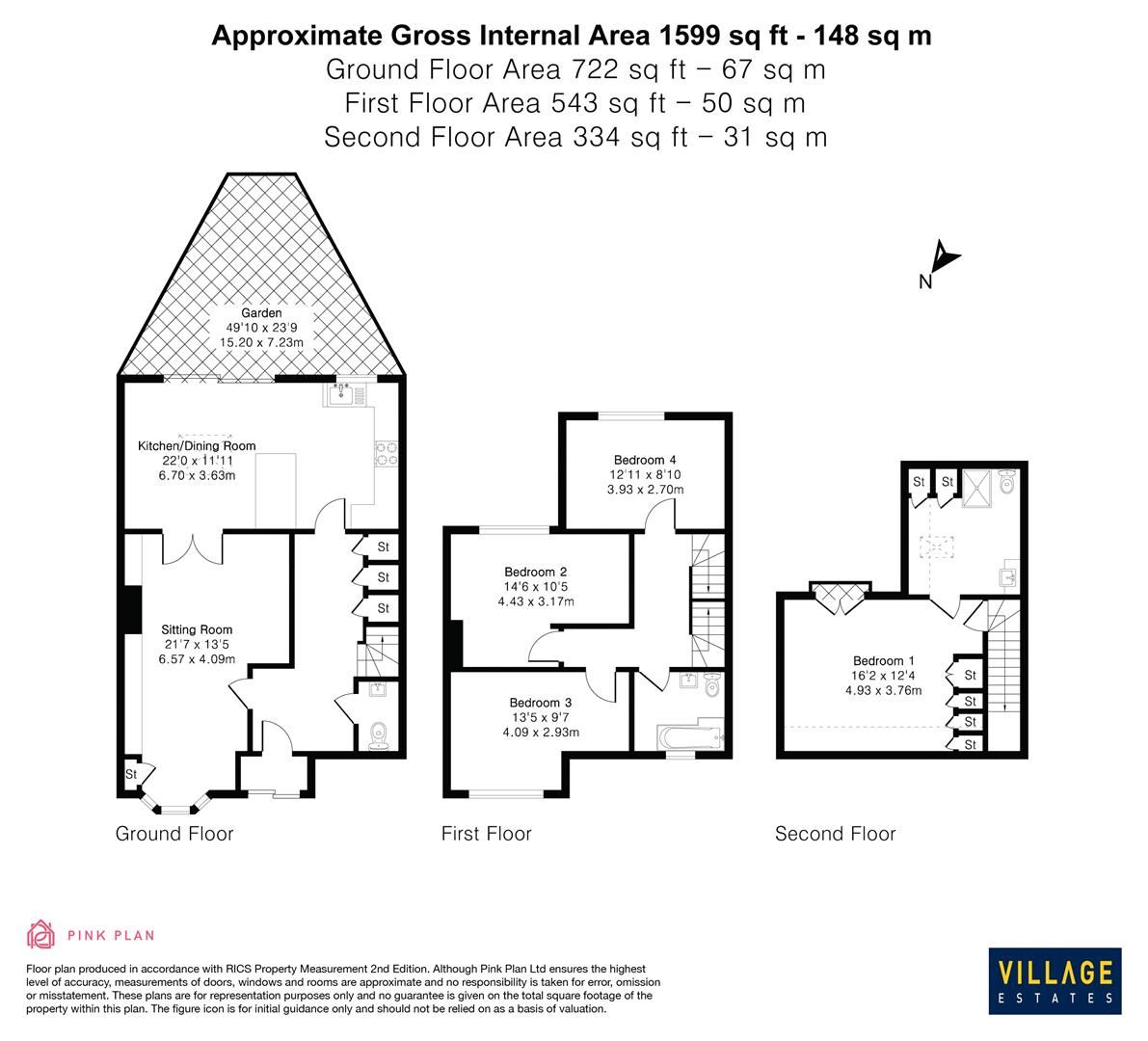 23, Rendlesham Avenue, Radlett floorplan