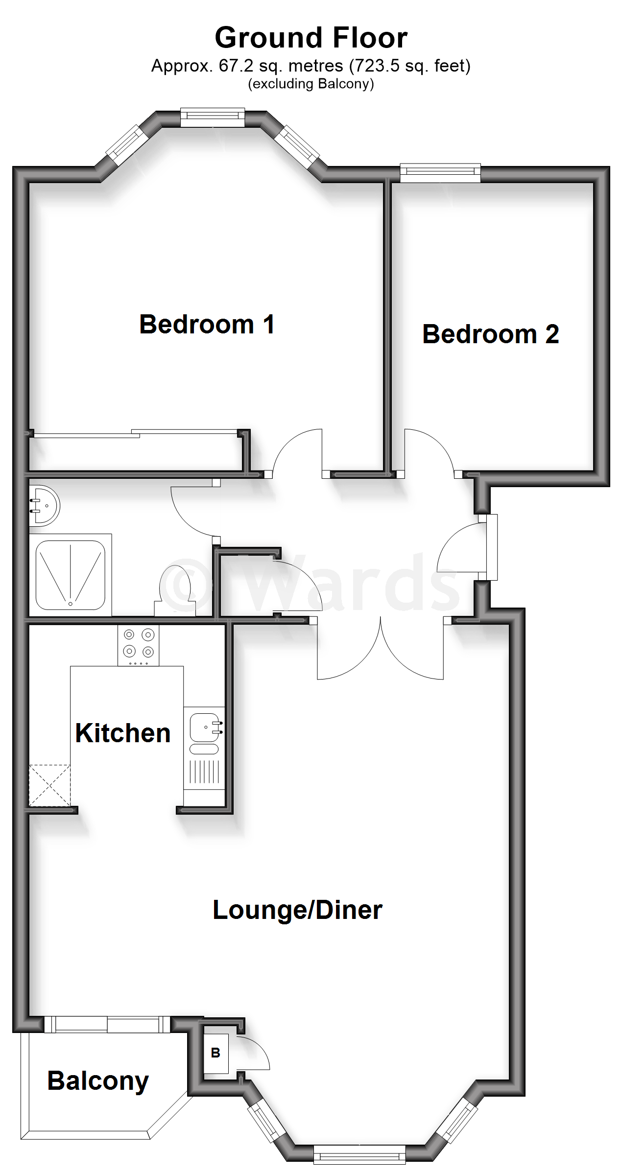 Moyle Court, Marine Parade, Hythe floorplan