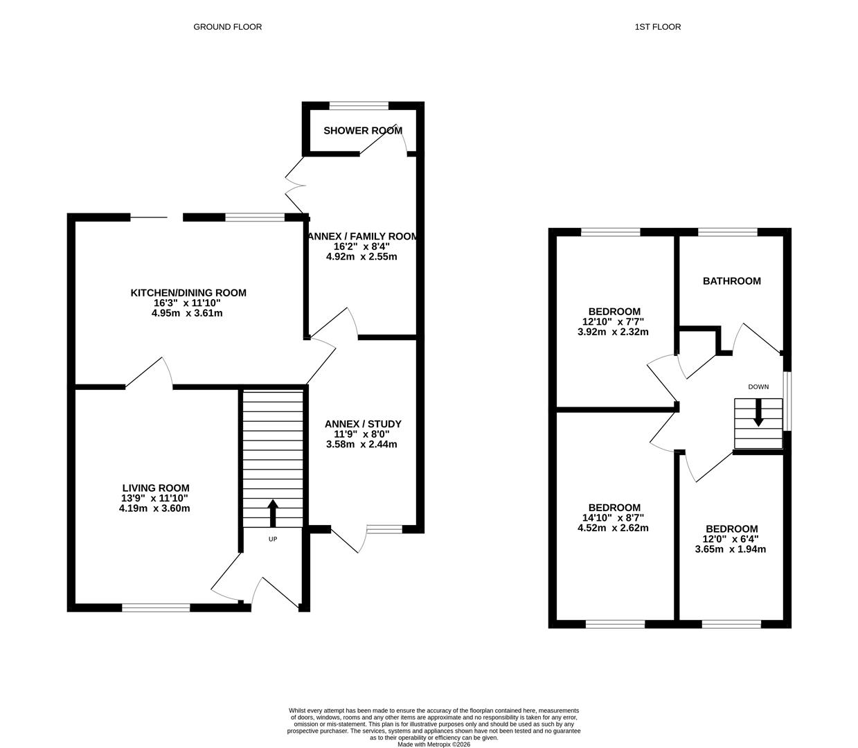 6, The Wend, Longhope floorplan