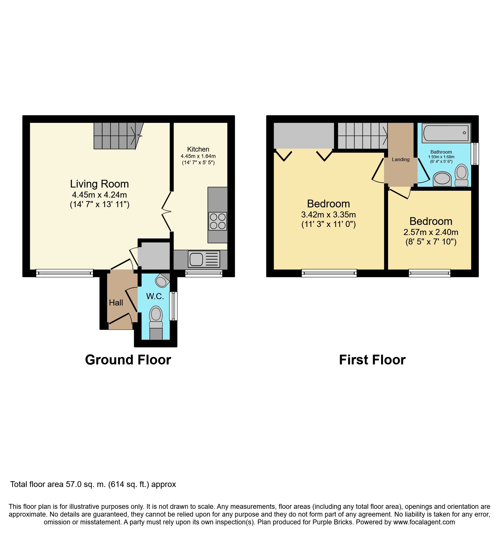 2 Bedrooms End terrace house for sale in Rosebury Drive, Woking GU24