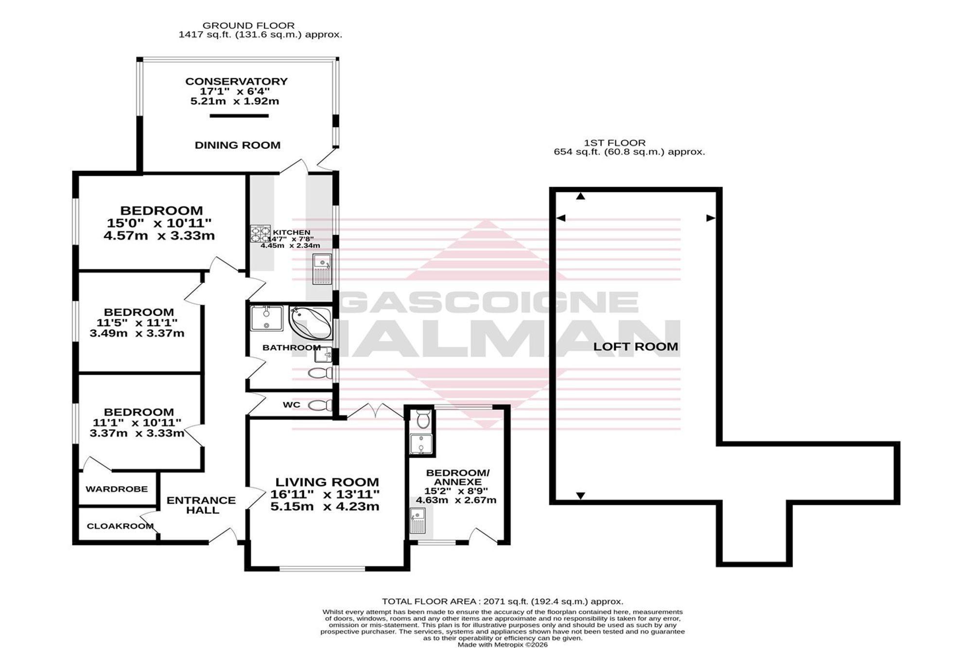 62 Firbank Road, Manchester floorplan