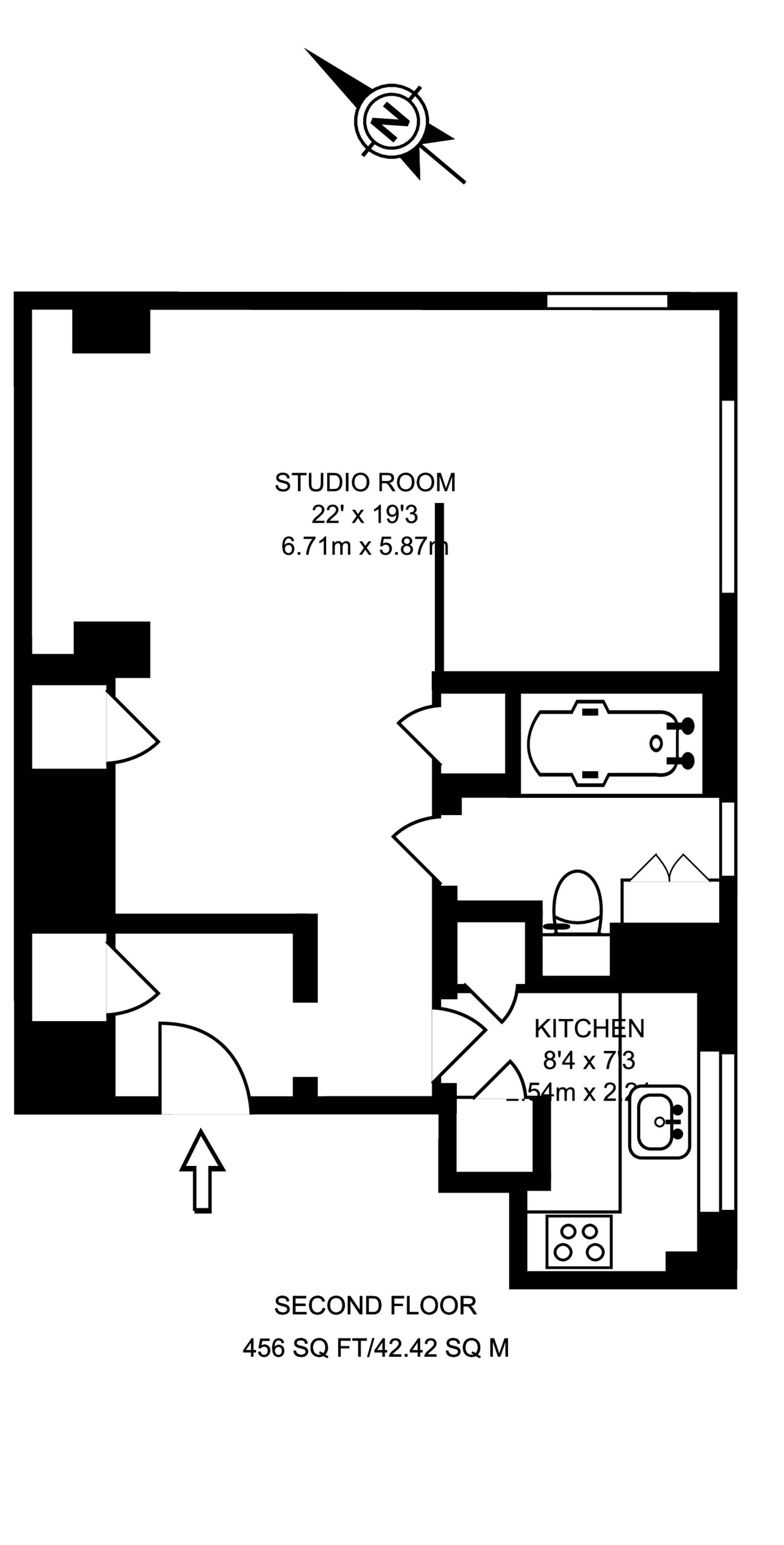 Euston Road, Marylebone floorplan