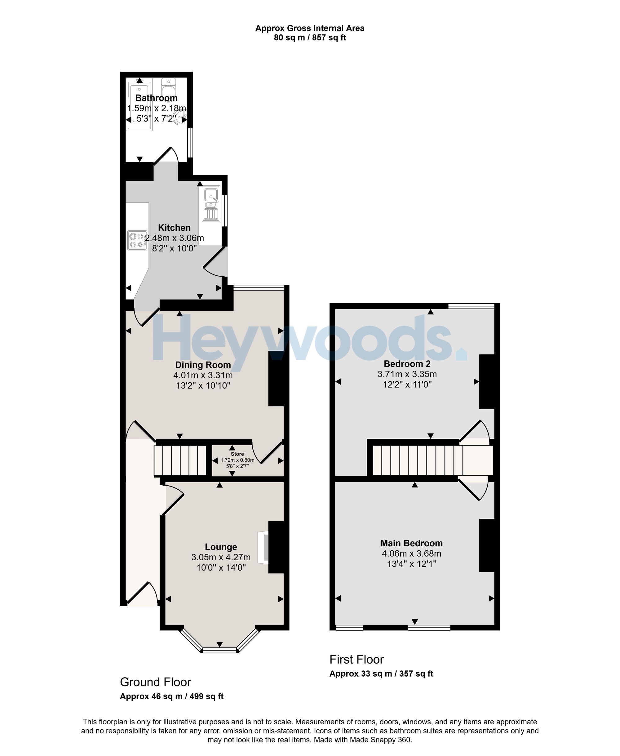 581 London Road, Stoke-On-Trent floorplan