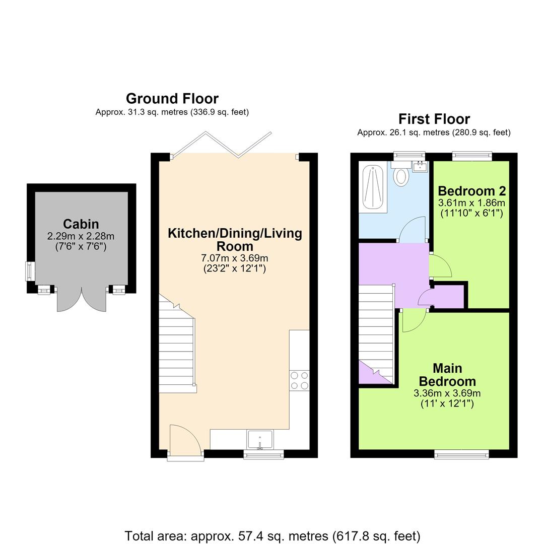 65, Halsey Drive, Hemel Hempstead floorplan