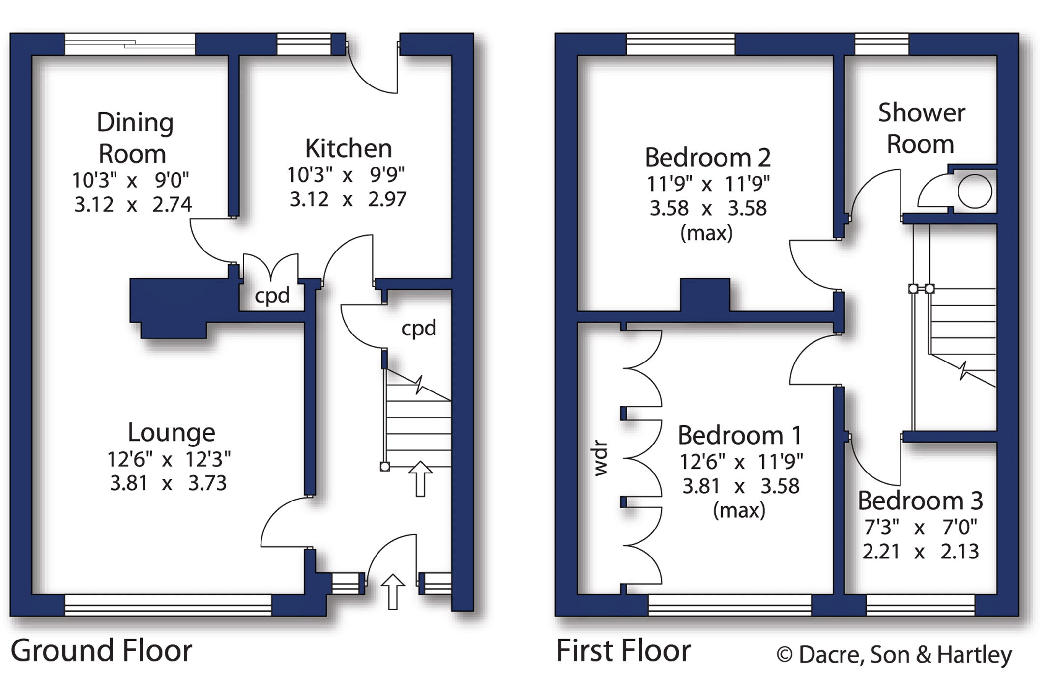 27, Tentergate Gardens, North Yorkshire floorplan