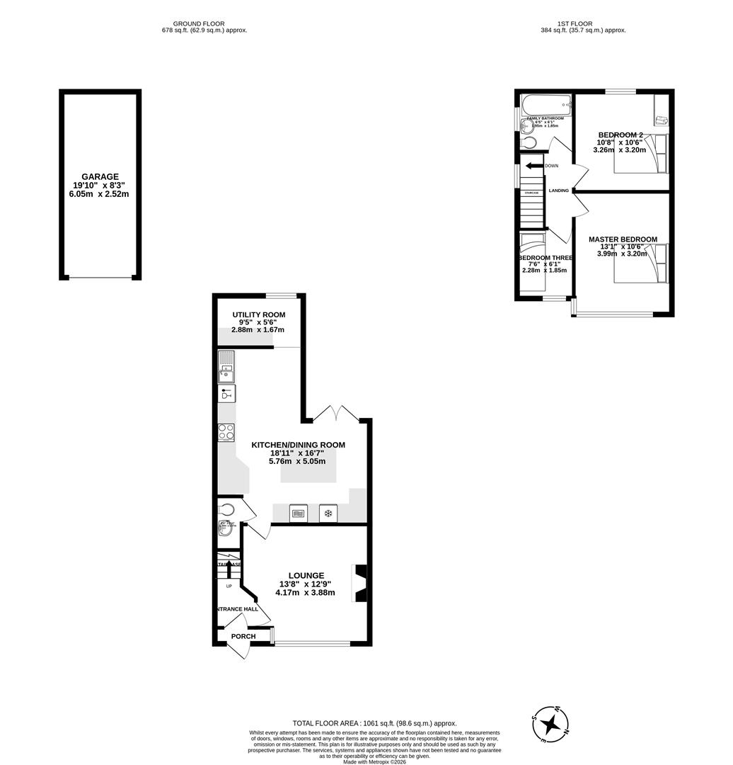 17, Rosemeade Avenue, Preston floorplan