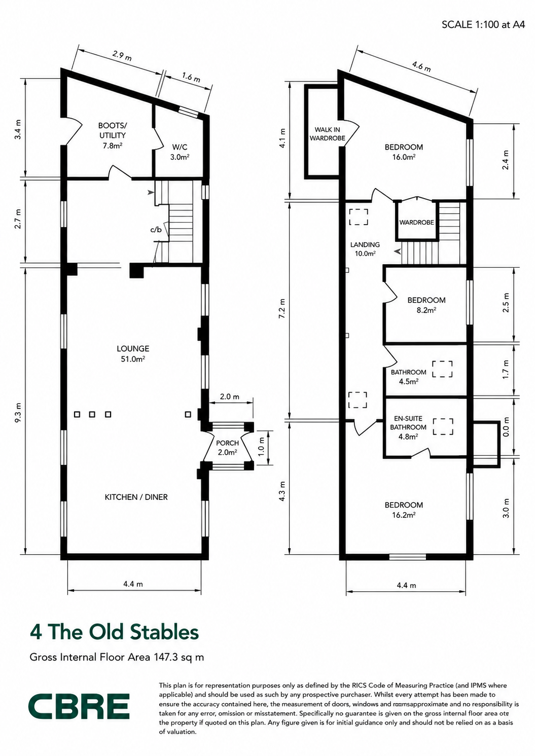 4, The Old Stables, Sedlescombe floorplan