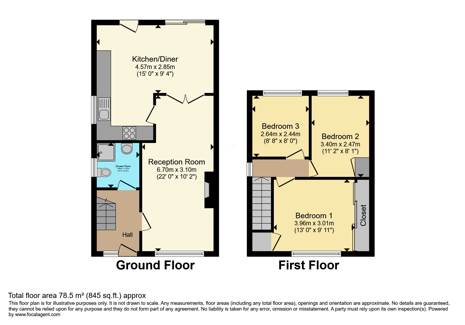 22, Maria Drive, Stockton-on-tees floorplan