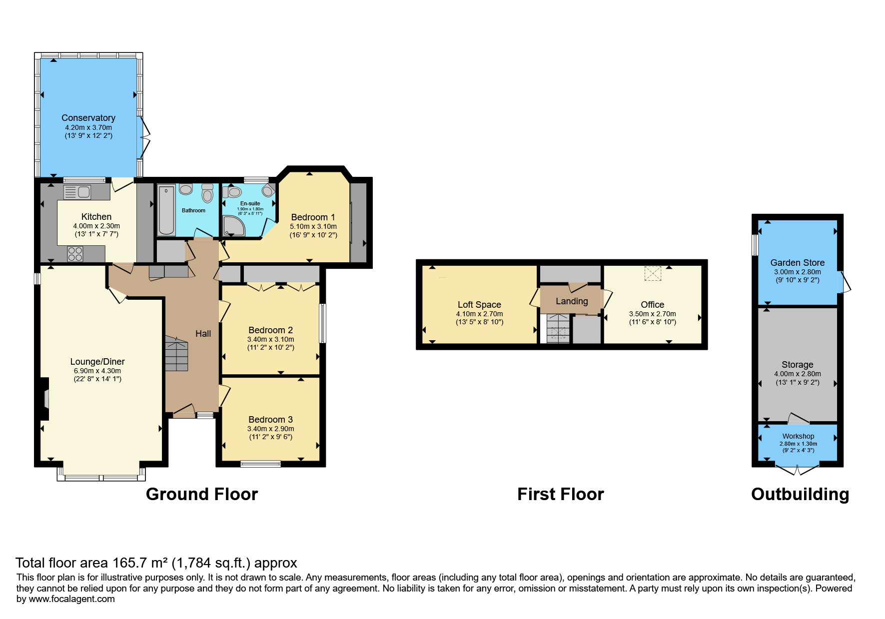 5, Wellington Avenue, Princes Risborough floorplan