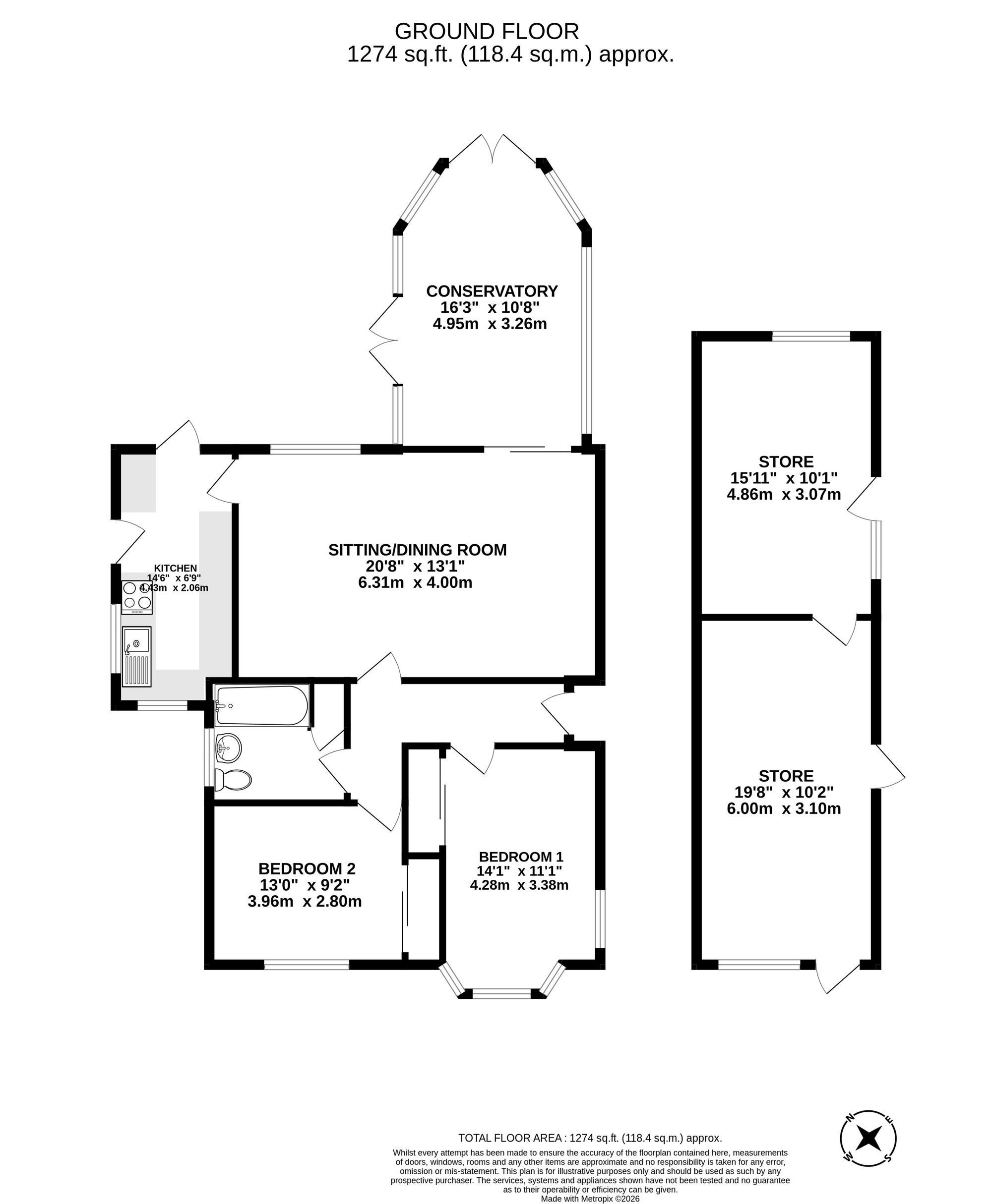 41 The Crescent, High Wycombe floorplan