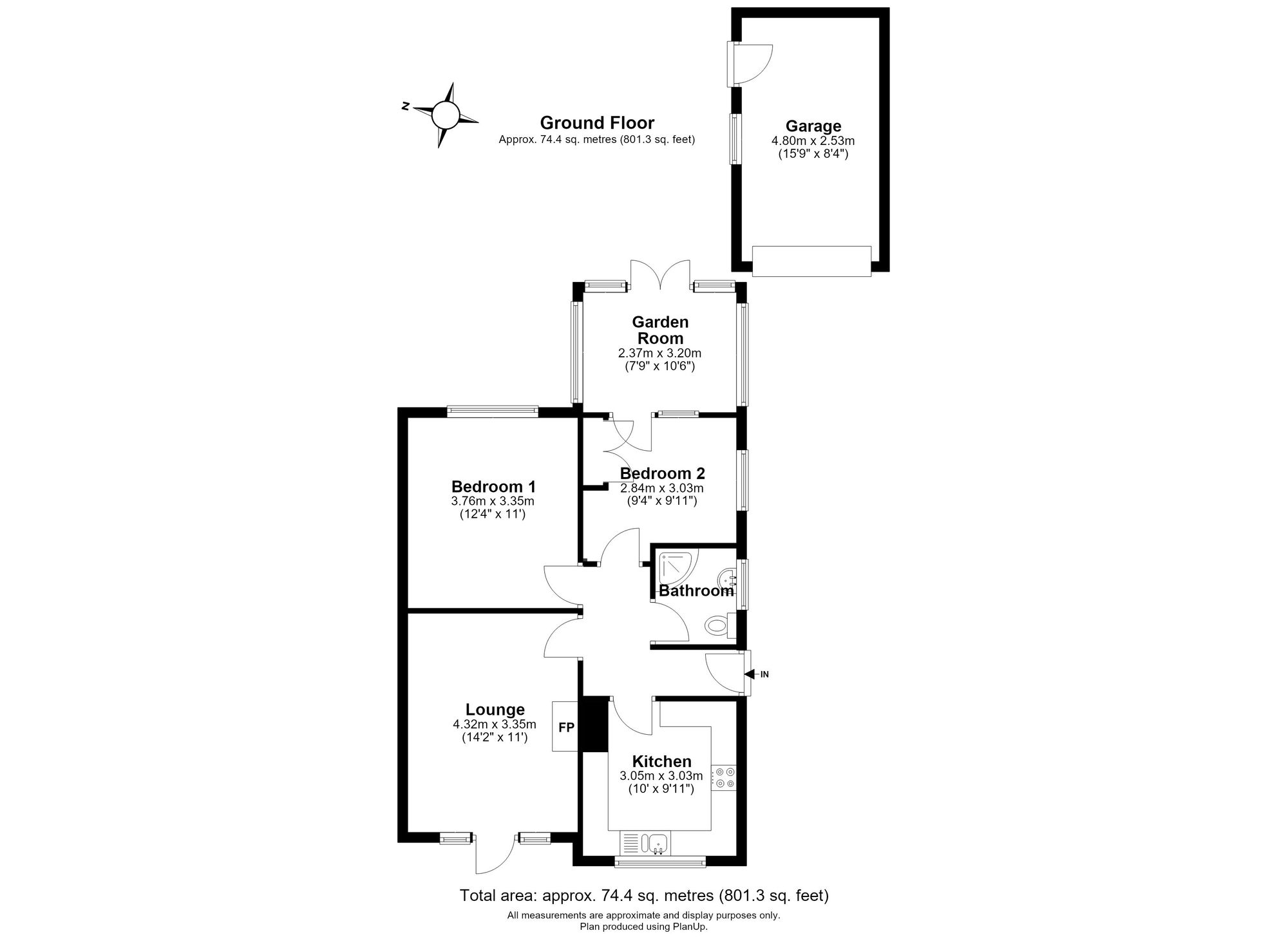 8 Redhill Road, Harrogate floorplan
