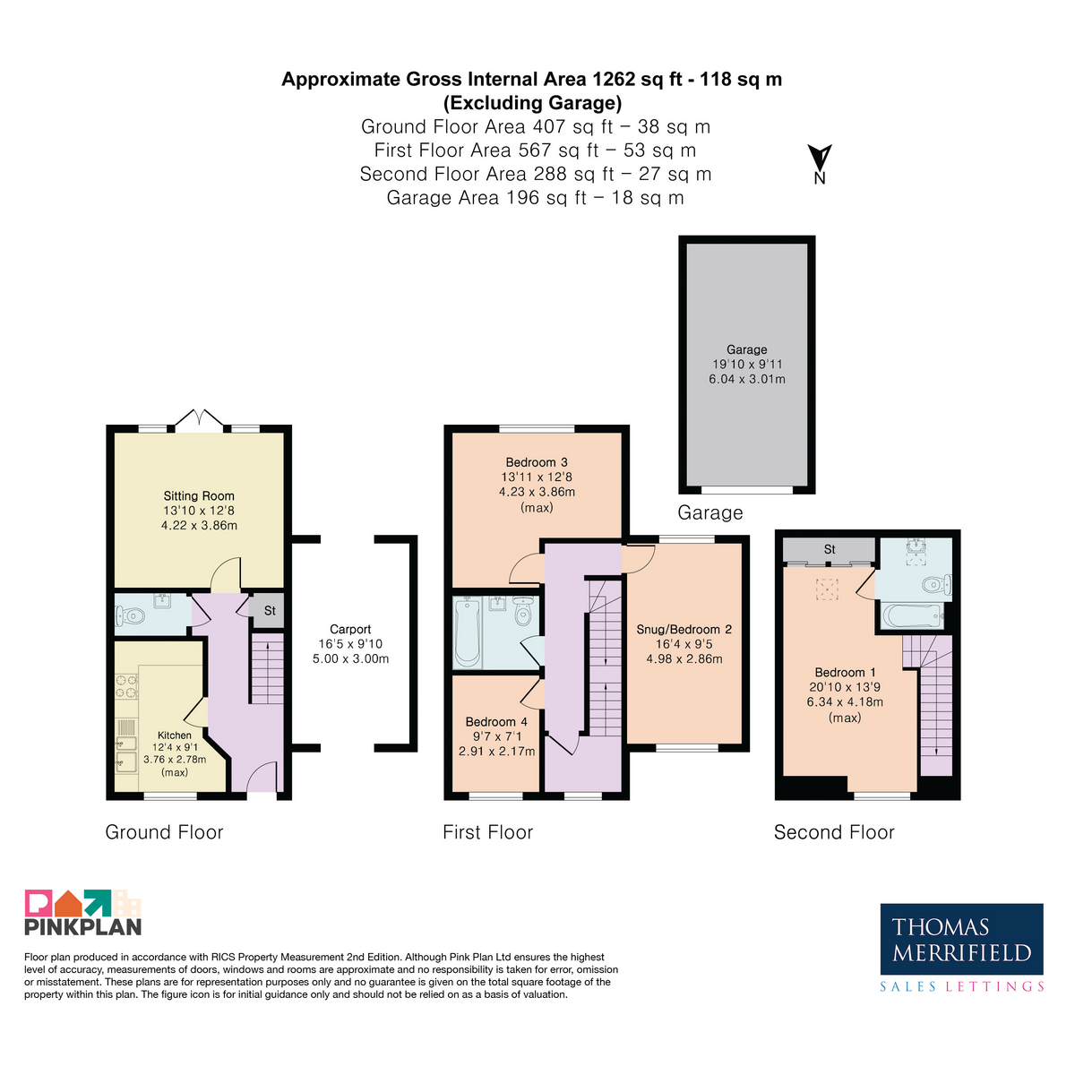 41, Goldcrest Gardens, Didcot floorplan