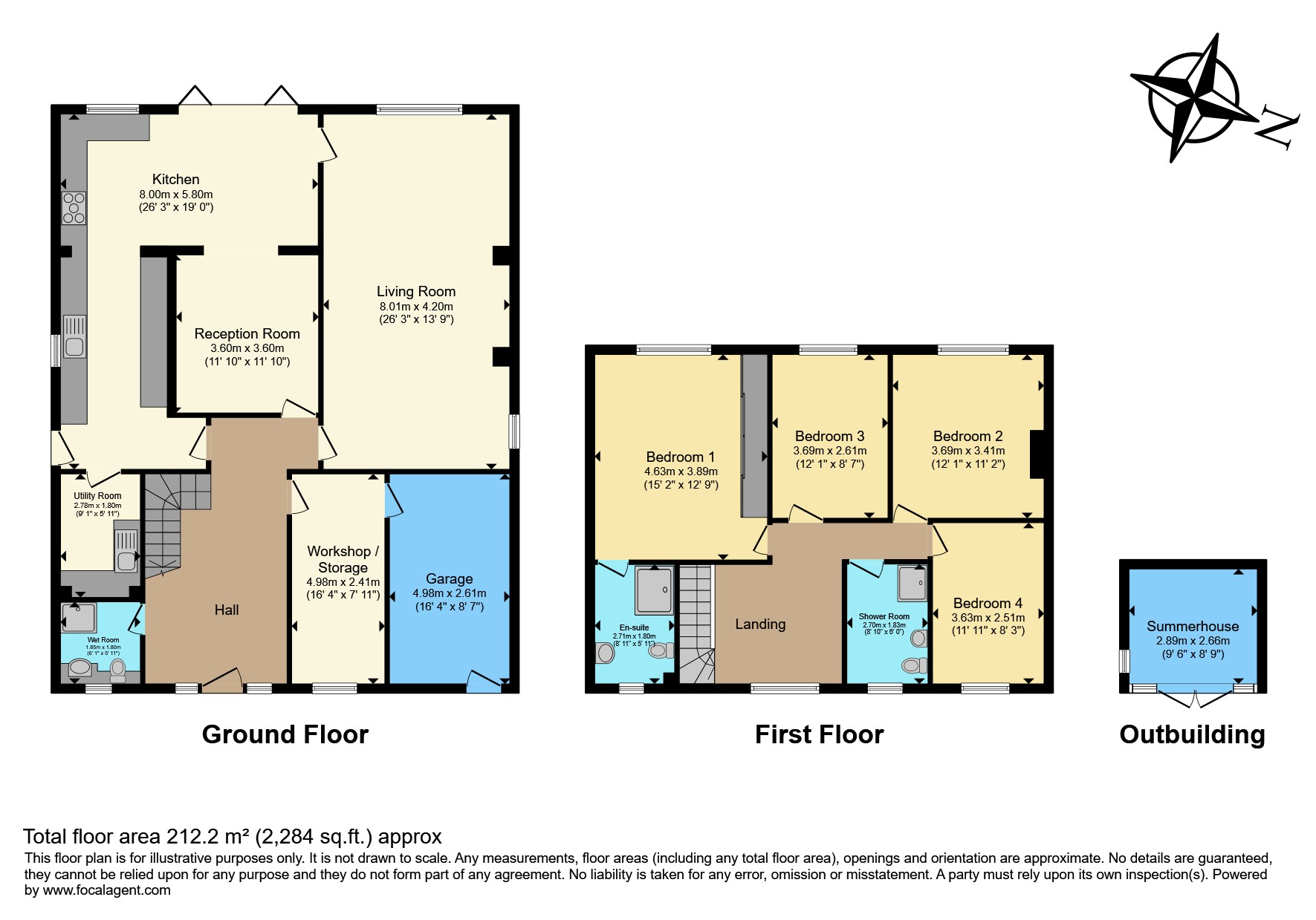 11, The Lea, Kidderminster floorplan