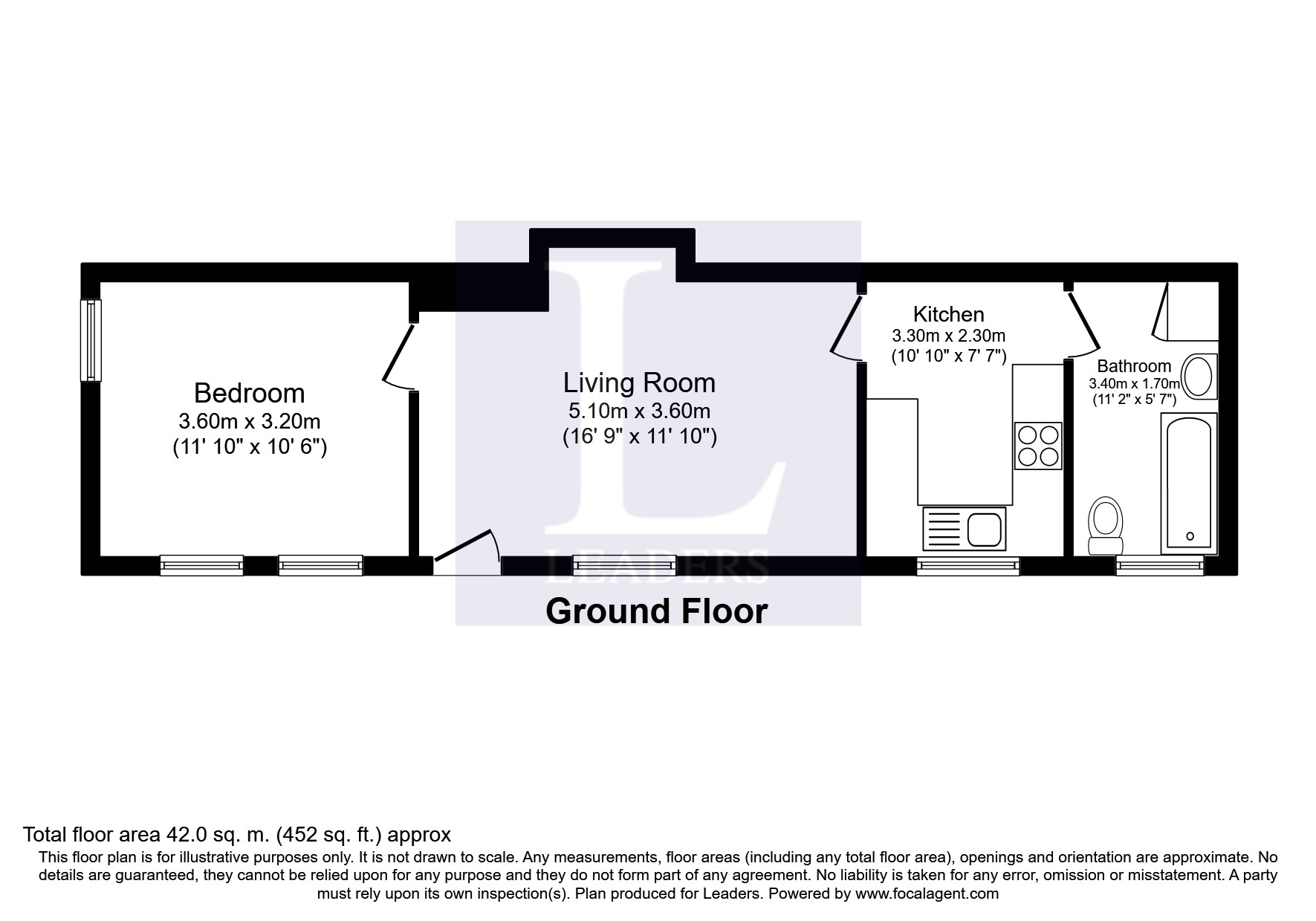 1 Bedrooms Flat for sale in Woodlands Road, Redhill, Surrey RH1