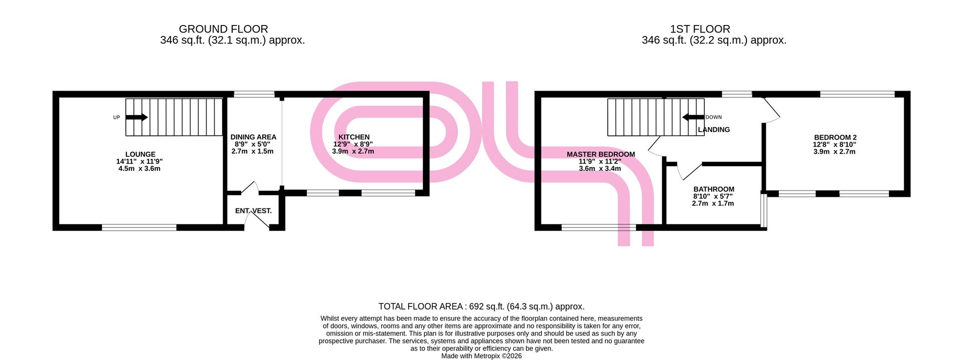 33, West Street, Halifax floorplan